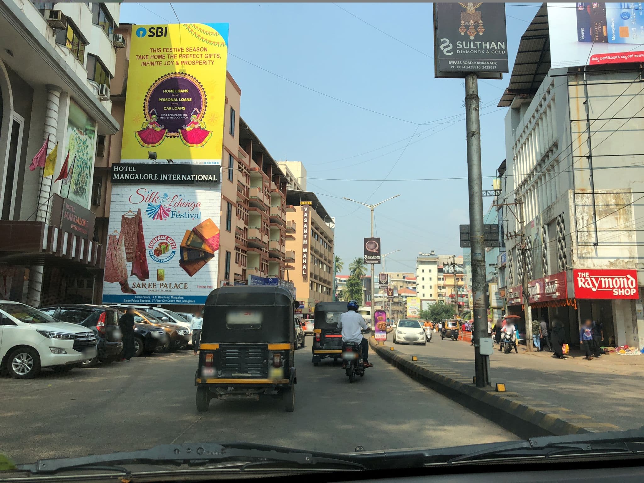 Street view near Hotel Manglore International, Mangaluru — © krshibu (CC BY-SA · Mapillary)