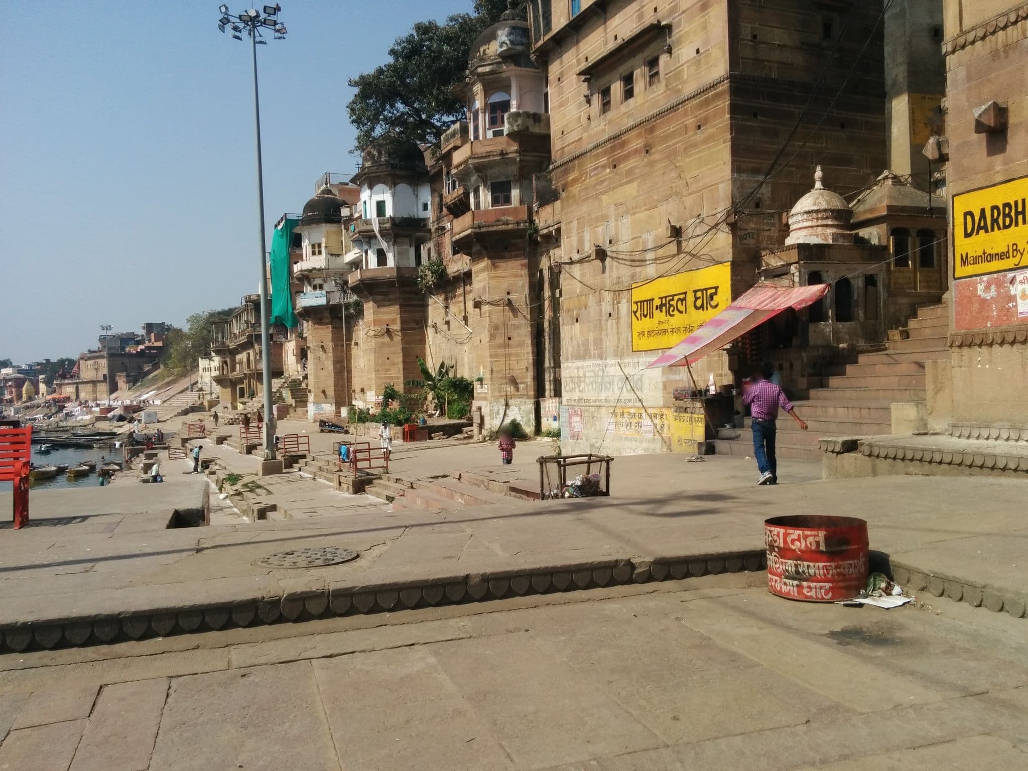 Street view near BrijRama Palace, Varanasi — © sashazykov (CC BY-SA · Mapillary)