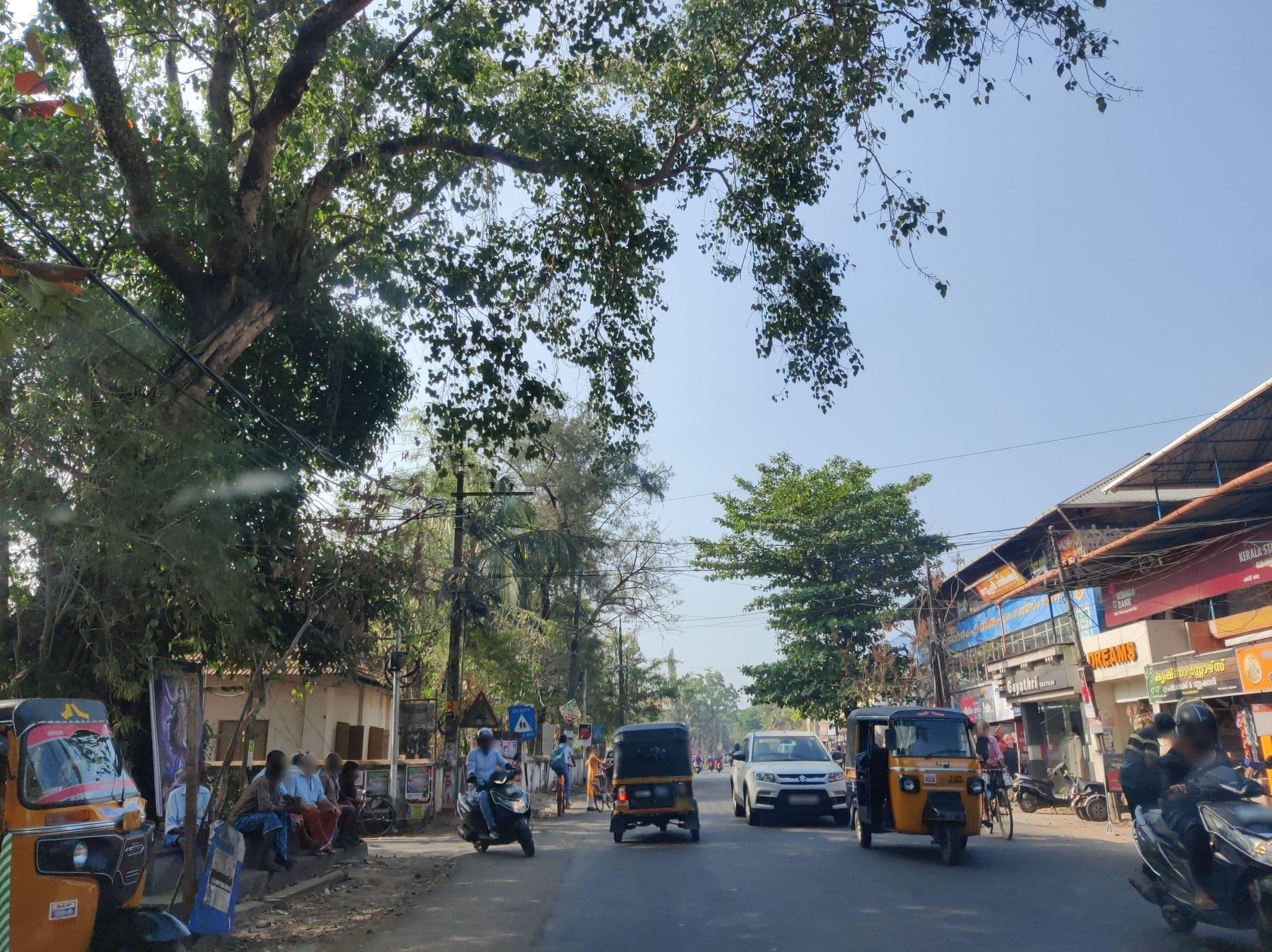 Street view near hotel saji, Alappuzha — © Gannu03 (CC BY-SA · Mapillary)
