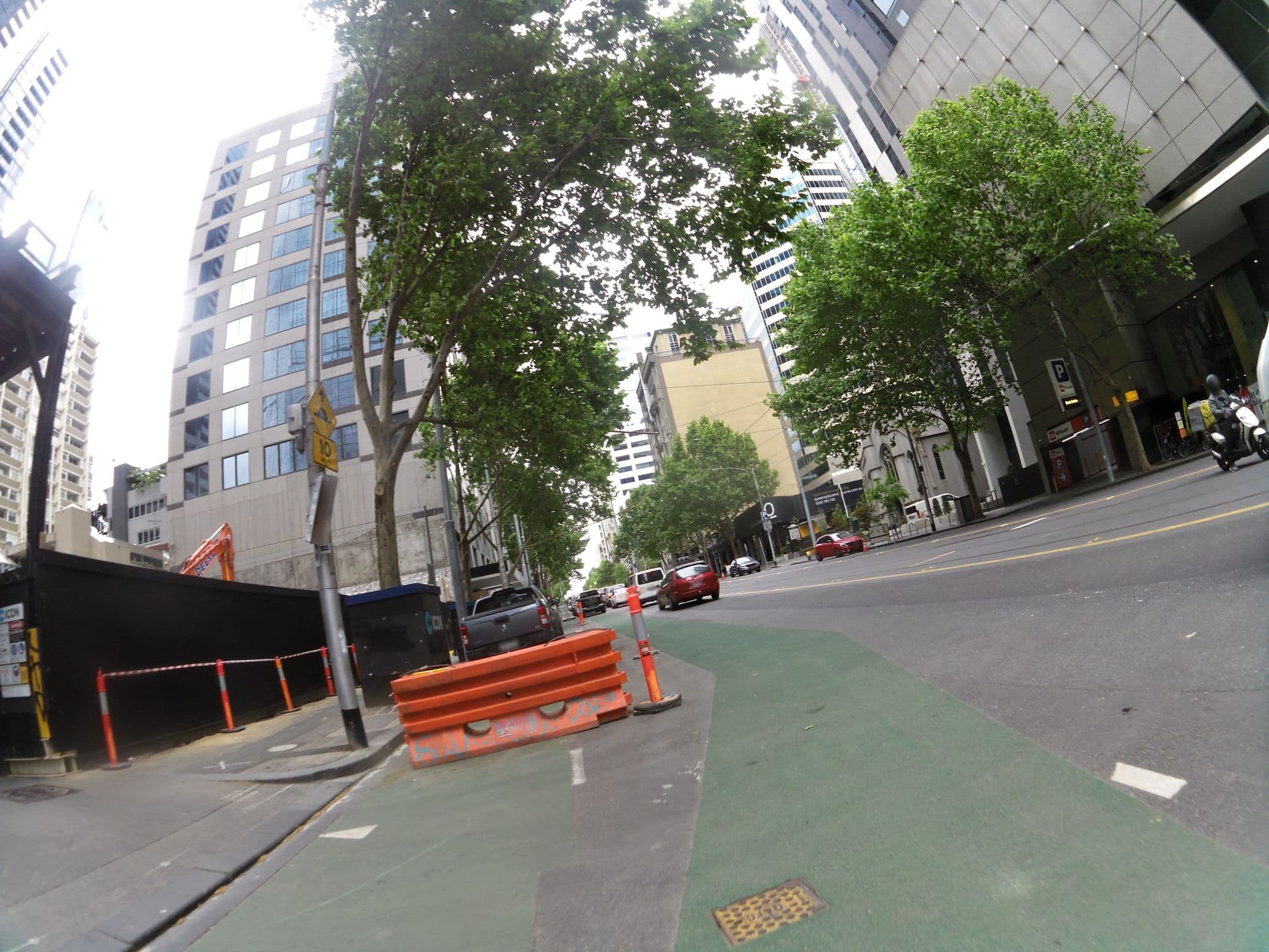 Street view near Unilodge Melbourne Central, Melbourne — © skillsy (CC BY-SA · Mapillary)