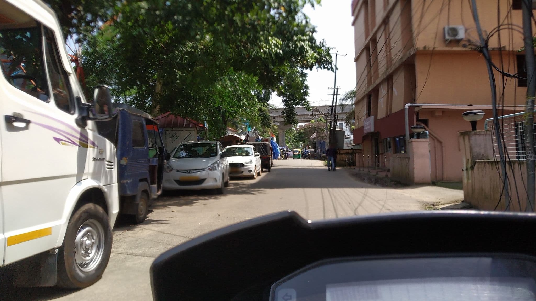 Street view near Premier Regency, Kanayannur