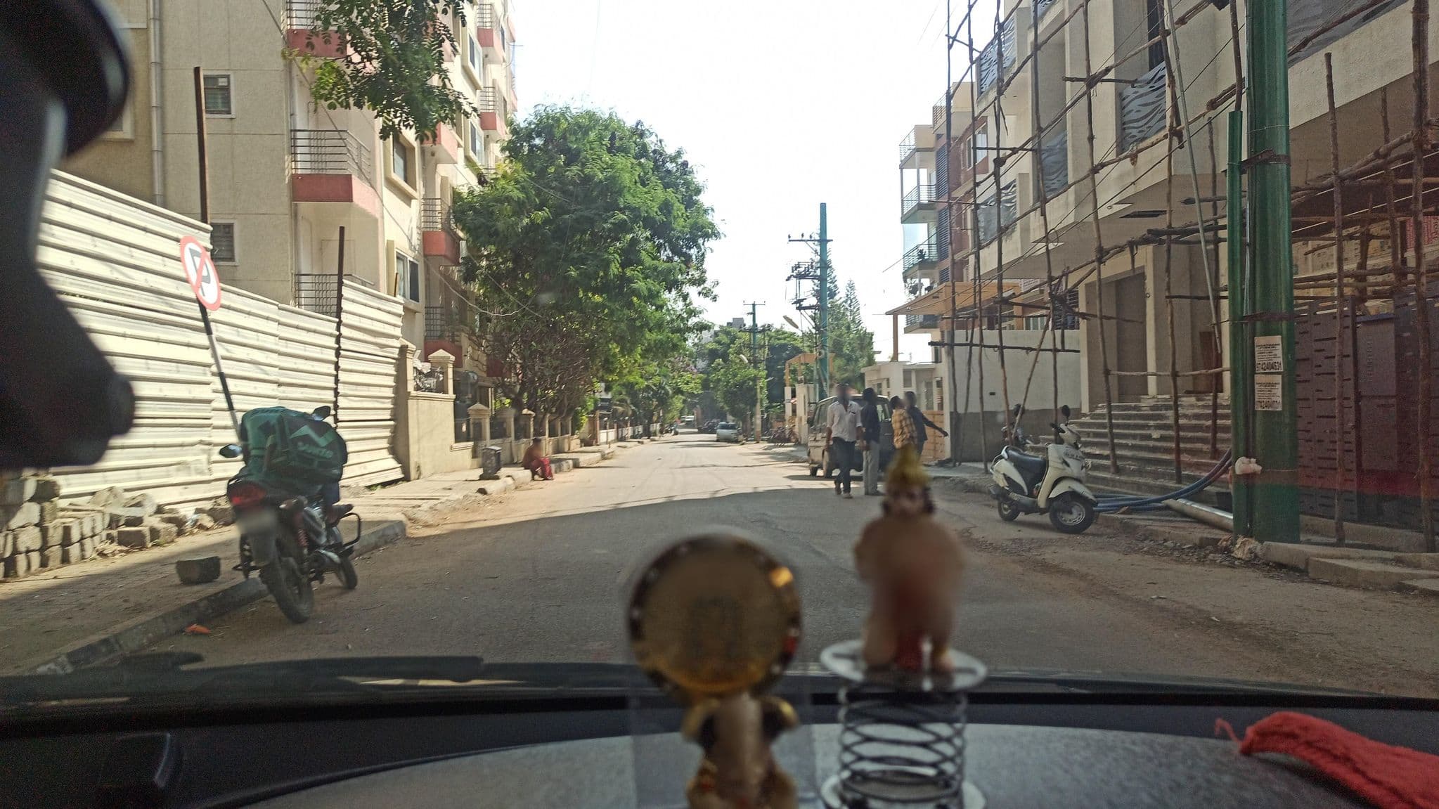 Street view near Regenta Inn, Bengaluru