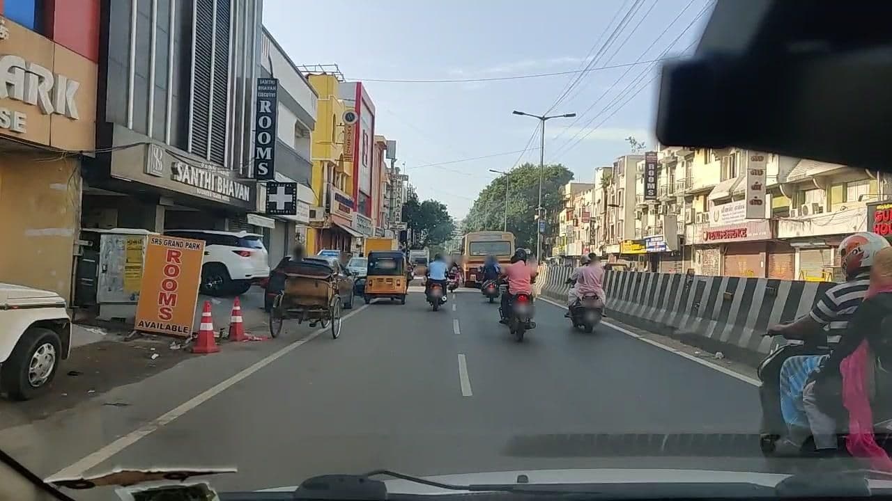 Street view near Grand Park Guest House, Chennai — © roadroid (CC BY-SA · Mapillary)