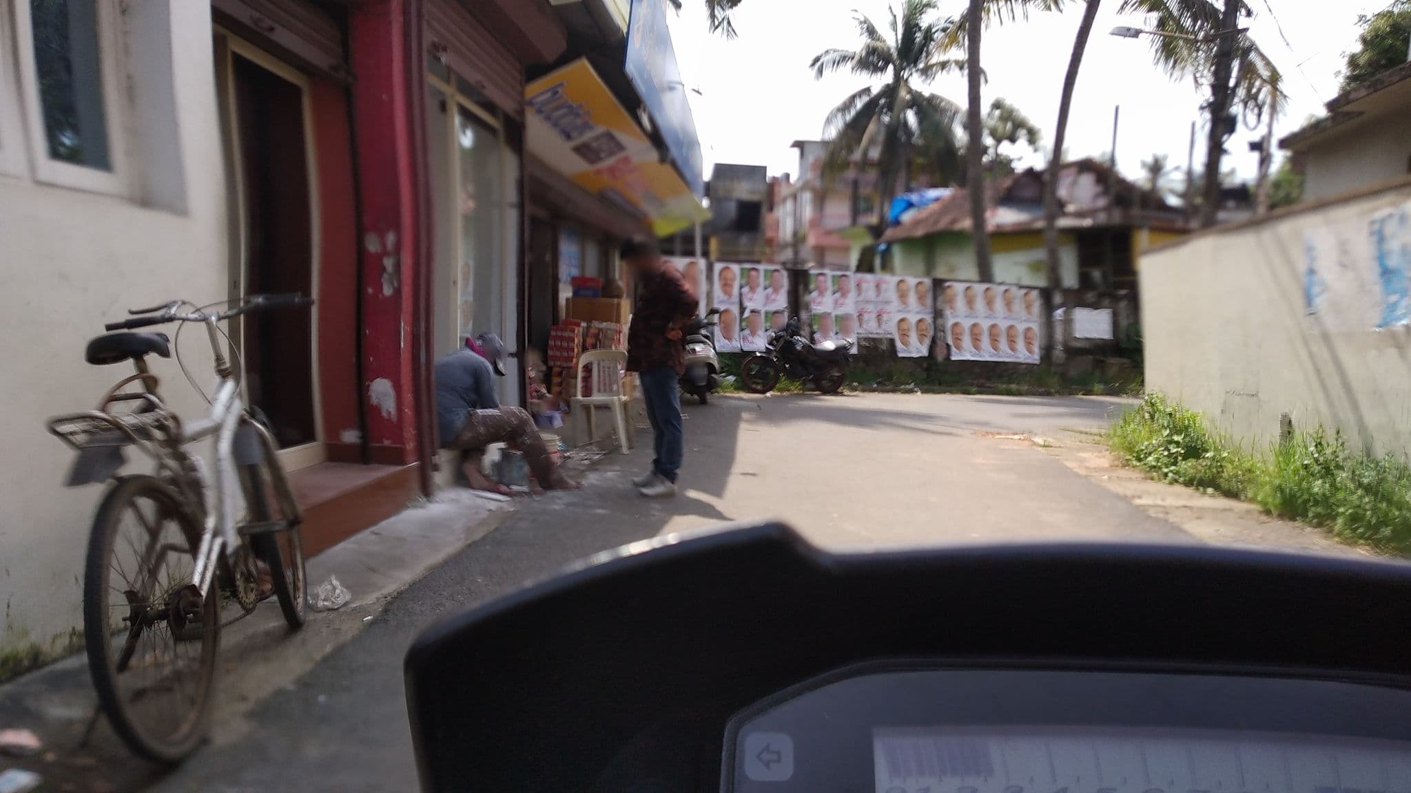 Street view near K-Grandeur Hotels, Kanayannur