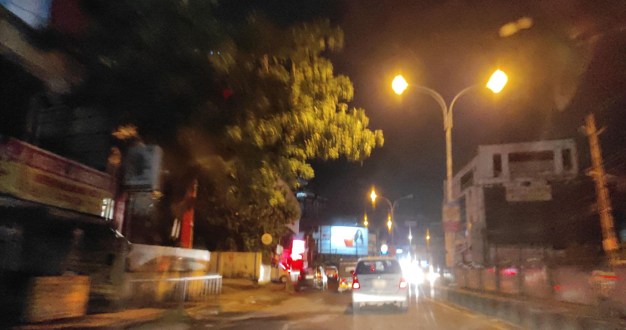 Street view near Yas Residency, Kanayannur