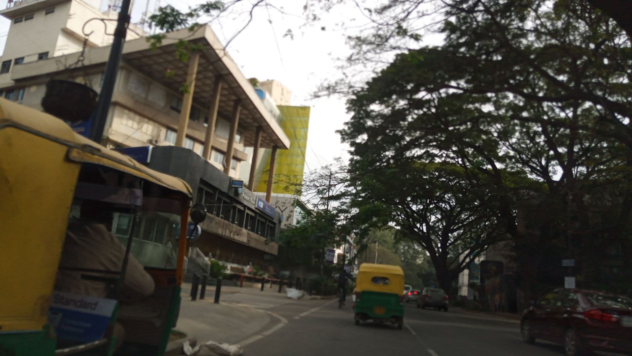 Street view near Vivanta Residency Road, Bengaluru