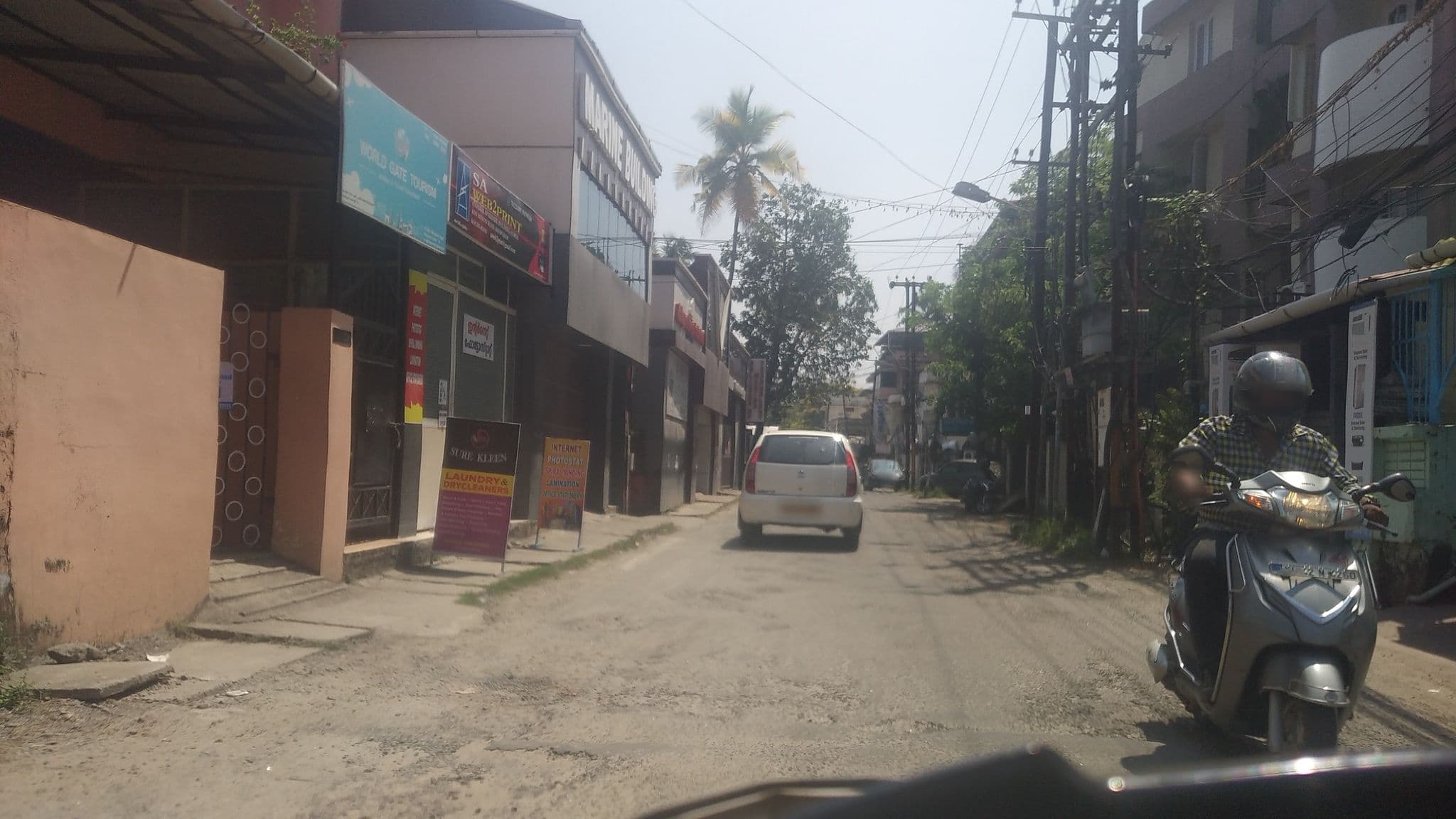 Street view near Mariyas residency, Kanayannur
