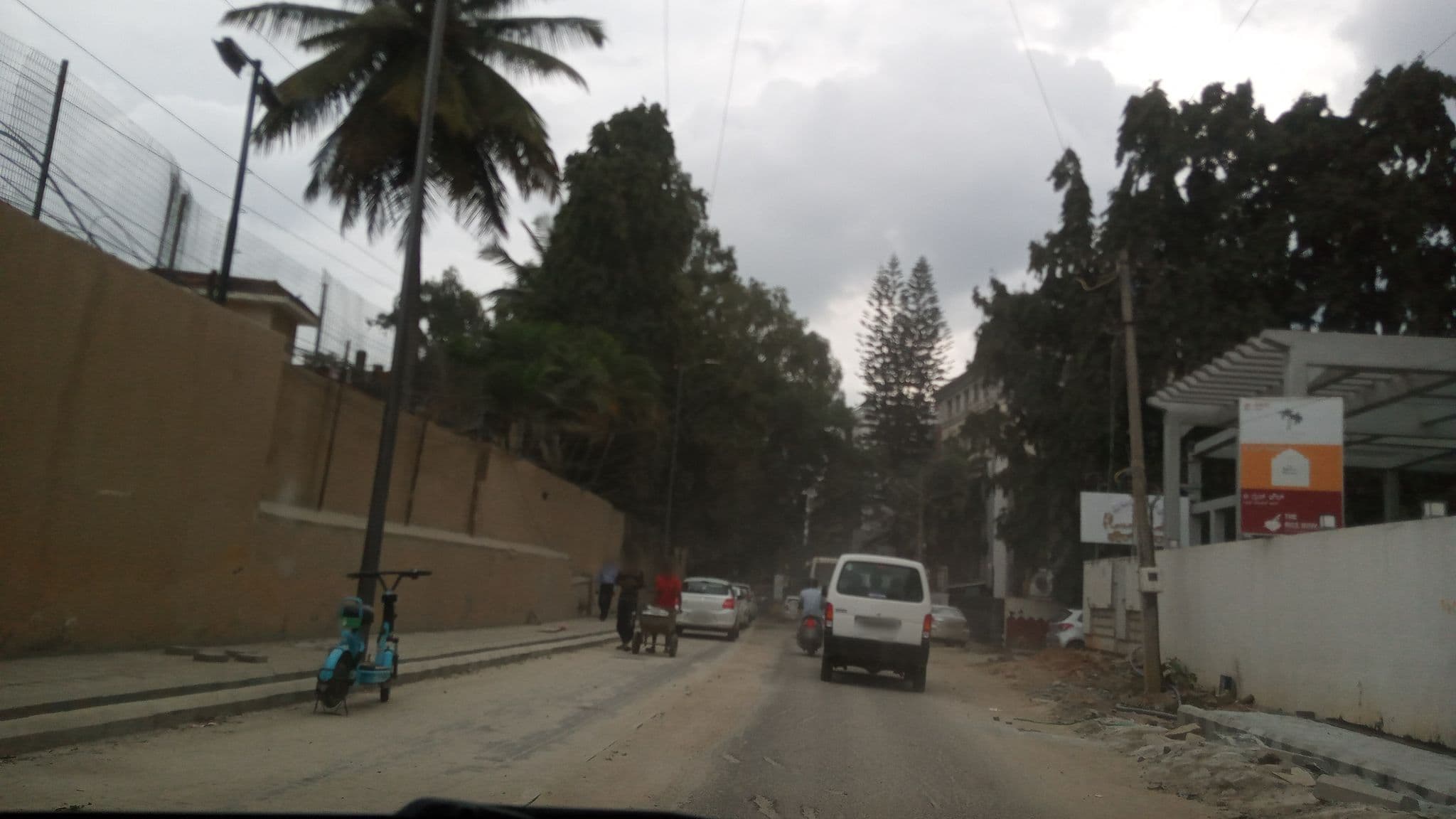 Street view near Southern Star Hotel, Bengaluru — © pradeepbv (CC BY-SA · Mapillary)