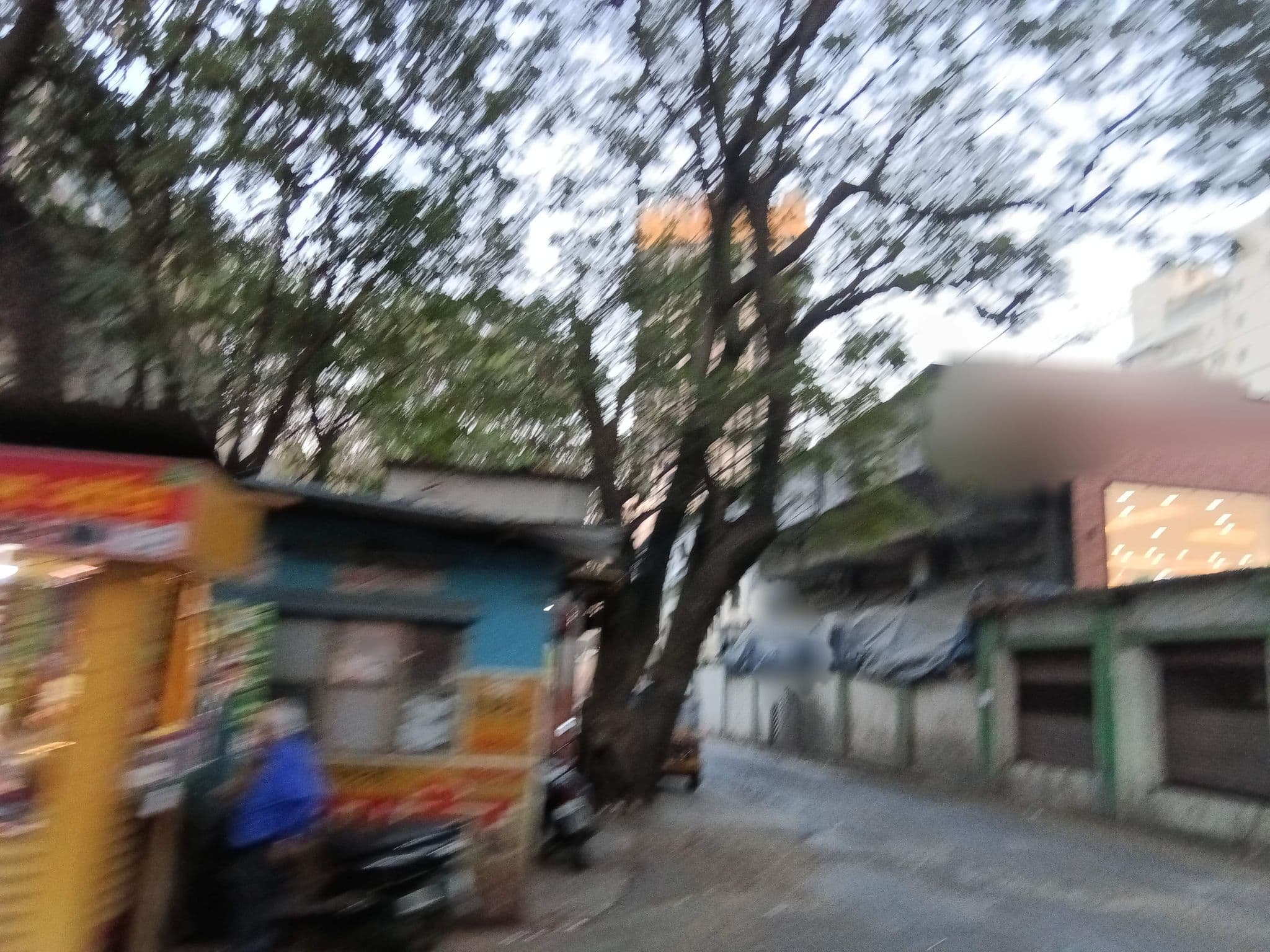 Street view near Hotel Gulmohr, Pune — © Shubhangirane (CC BY-SA · Mapillary)
