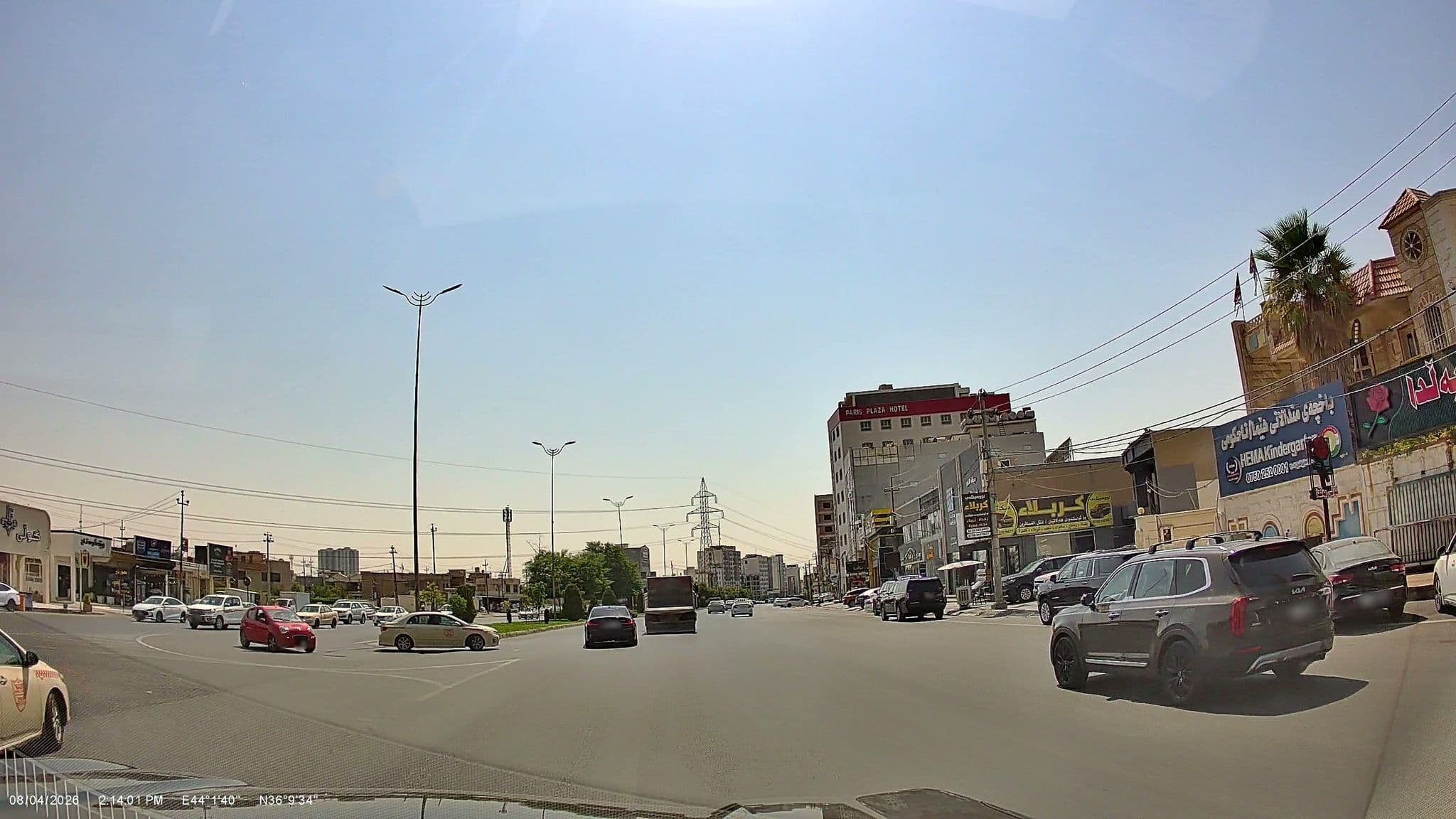 Street view near HATABA HOTEL, Erbil — © rawaz85 (CC BY-SA · Mapillary)