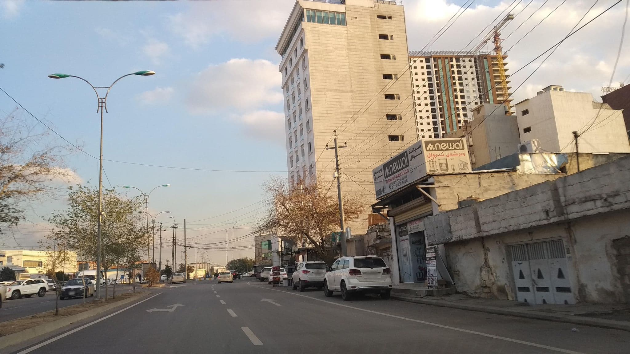 Street view near istanbul otel, Erbil — © muhammadismael (CC BY-SA · Mapillary)