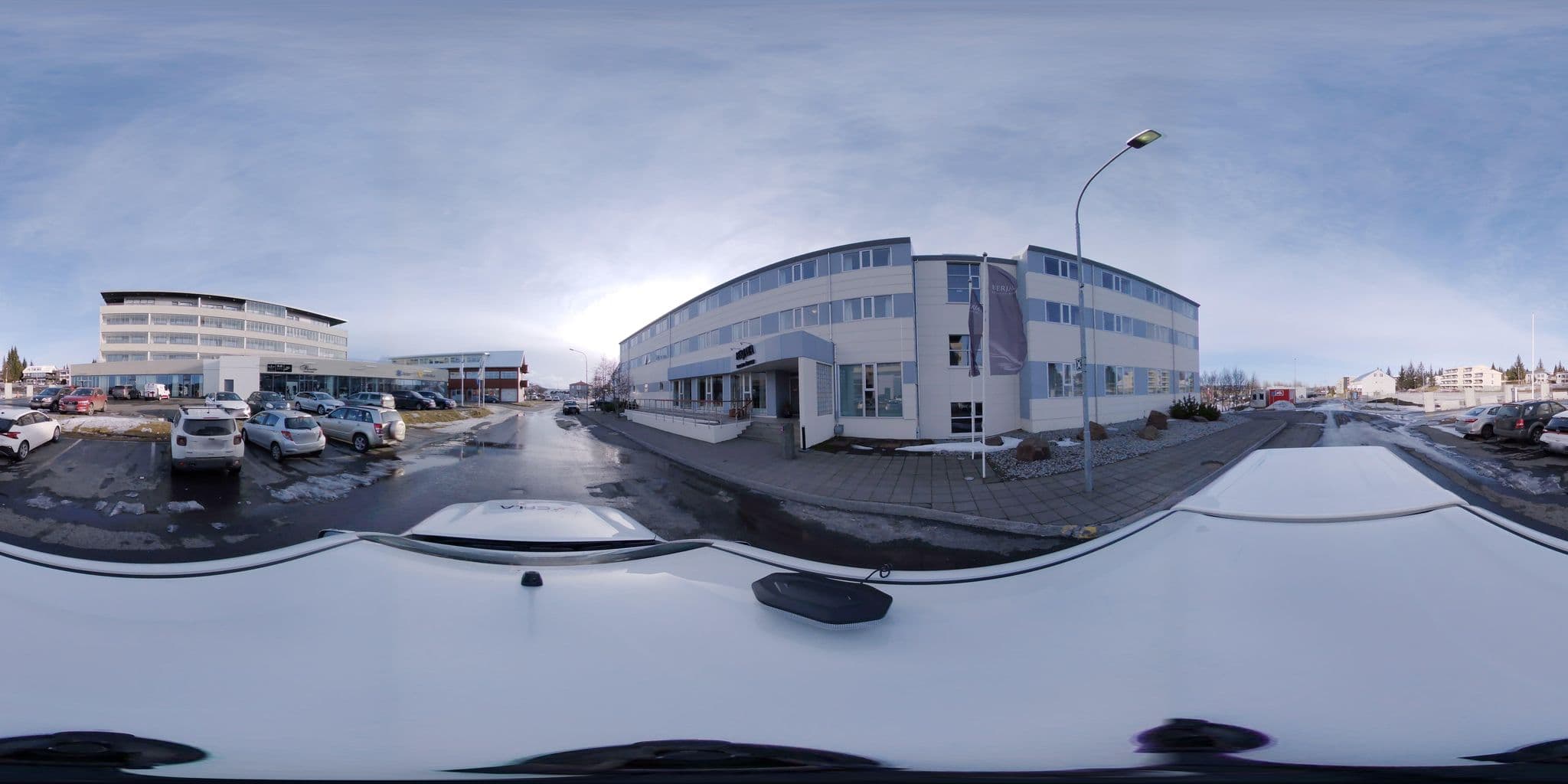 Street view near Berjaya Hotel Hérað, Egilsstaðir — © hshelgason (CC BY-SA · Mapillary)