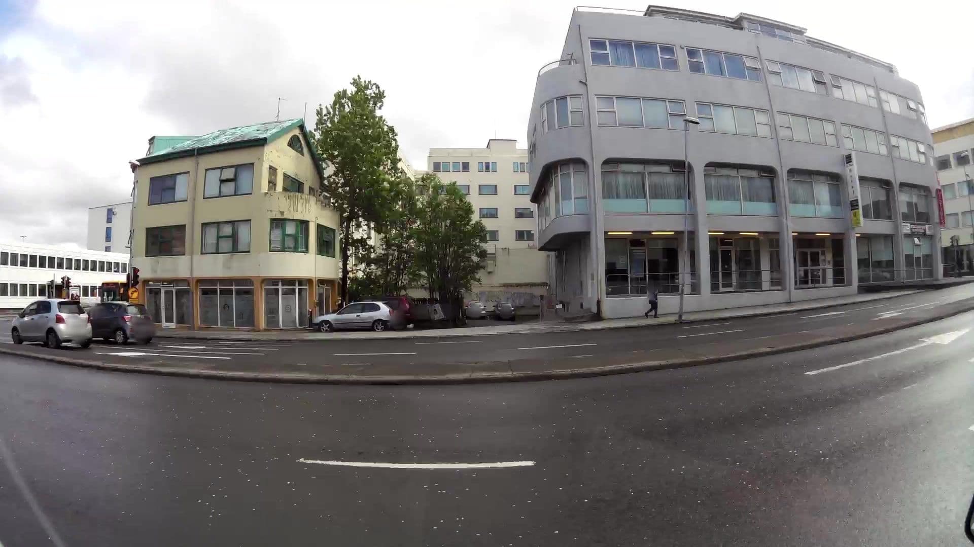 Street view near Gistihús #101, Reykjavík — © kaartcam (CC BY-SA · Mapillary)