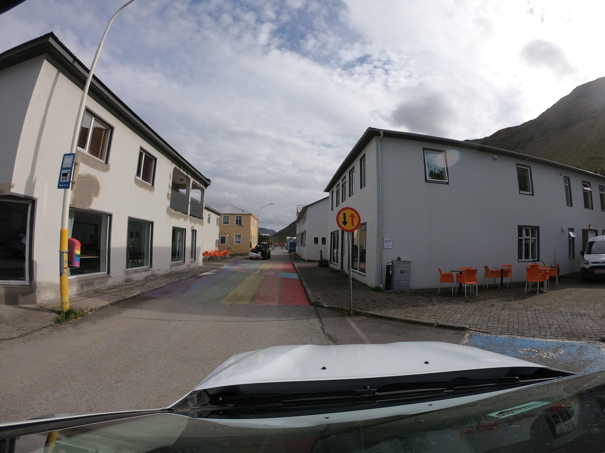 Street view near Fisherman, Ísafjörður — © canadarunner (CC BY-SA · Mapillary)