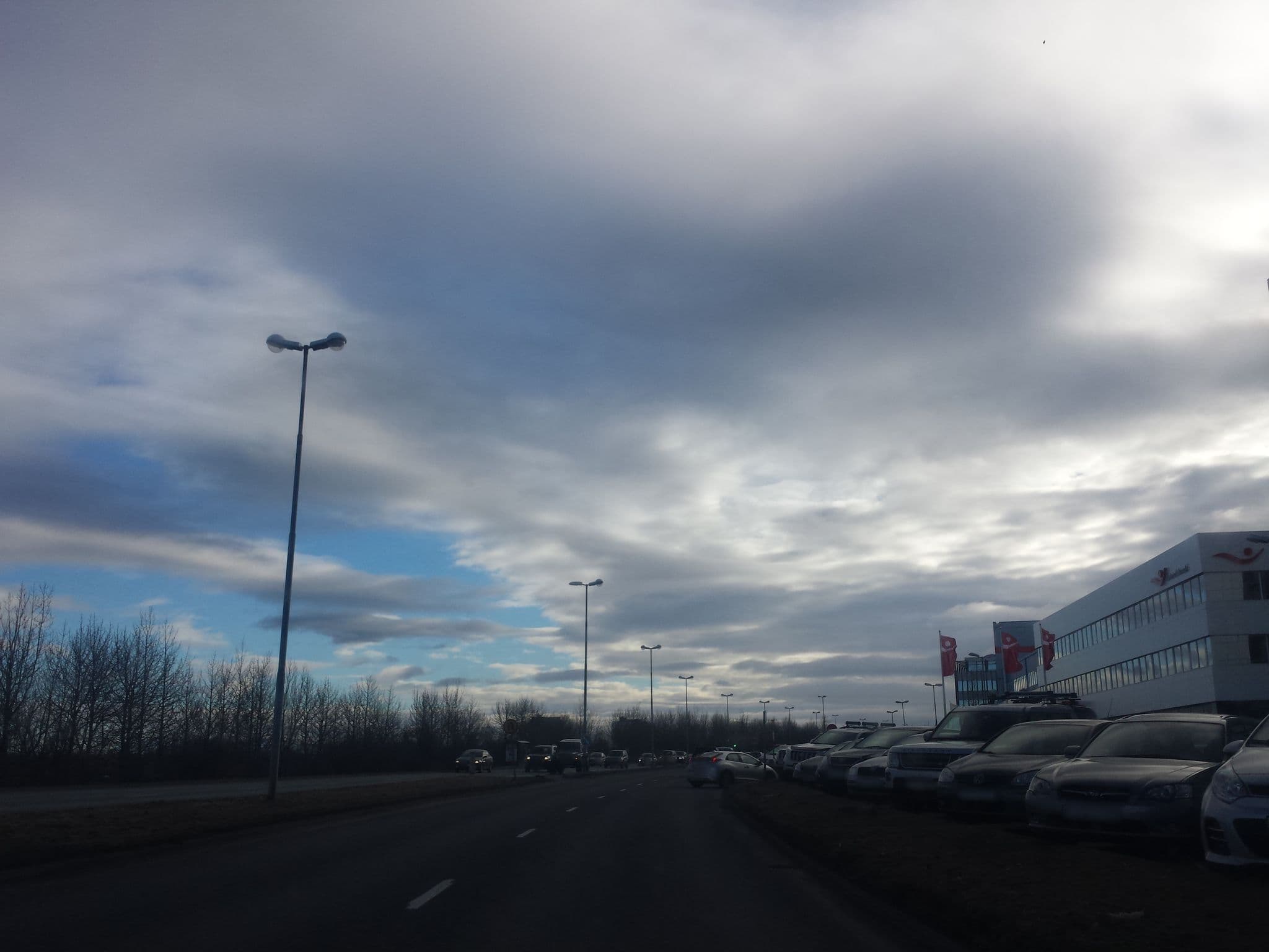 Street view near REYKJAVIK LIGHTS, Reykjavík — © stalfur (CC BY-SA · Mapillary)