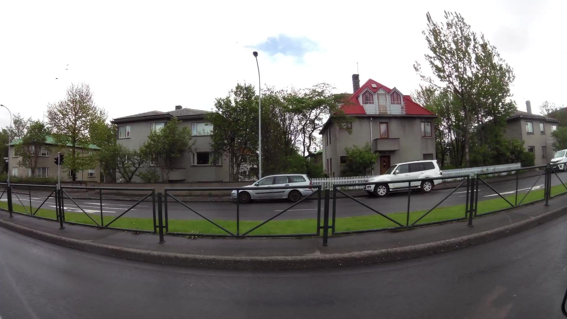 Street view near Norðurey Guesthouse, Reykjavík — © kaartcam (CC BY-SA · Mapillary)