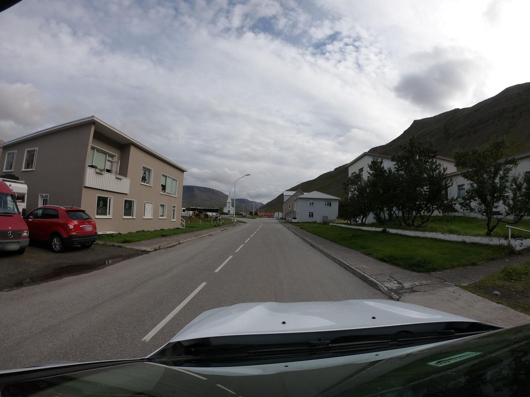 Street view near Comfy Guesthouse Westfjords, Ísafjörður — © canadarunner (CC BY-SA · Mapillary)