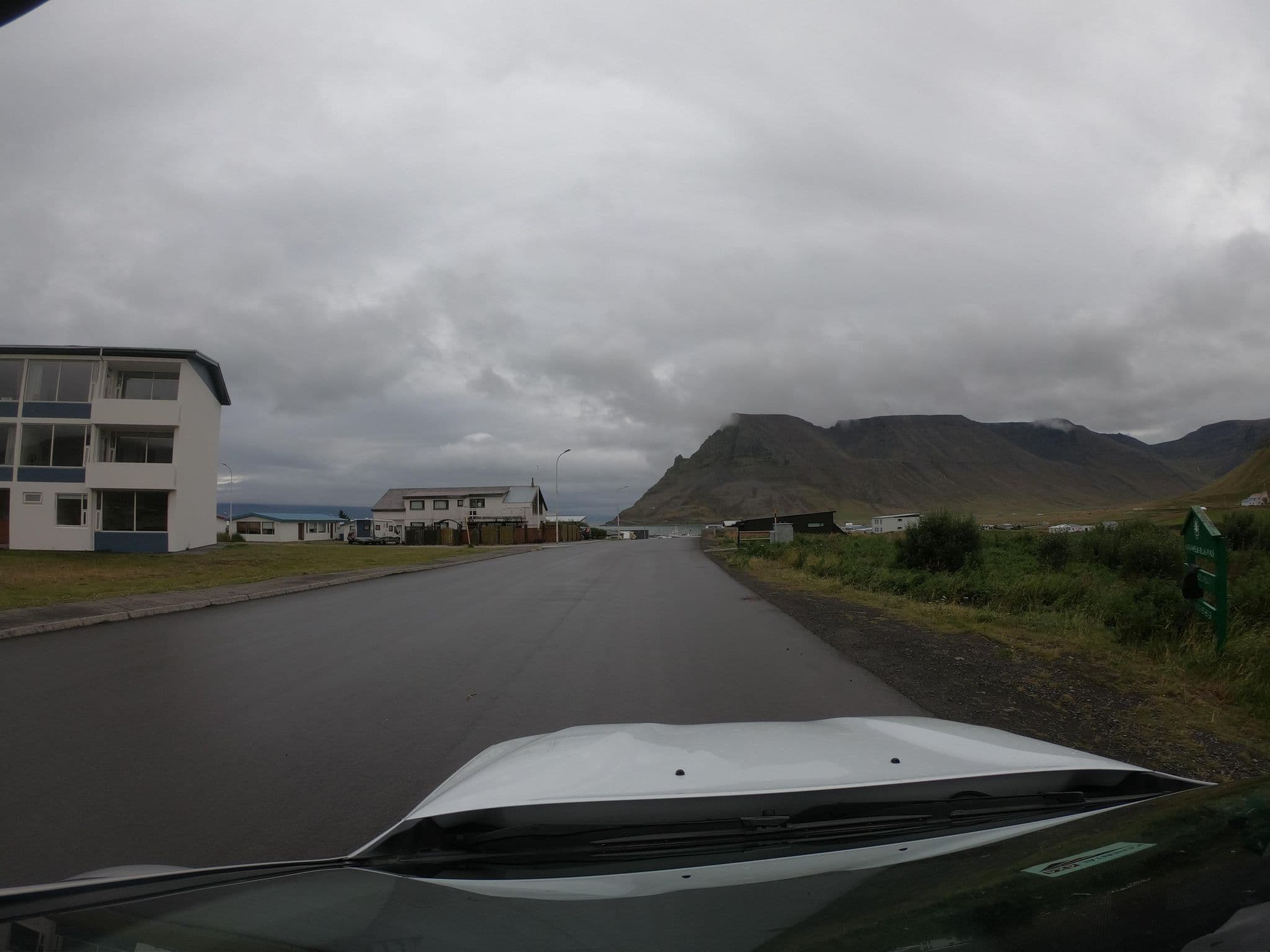 Street view near Dúfan Apartments, Ísafjörður — © canadarunner (CC BY-SA · Mapillary)