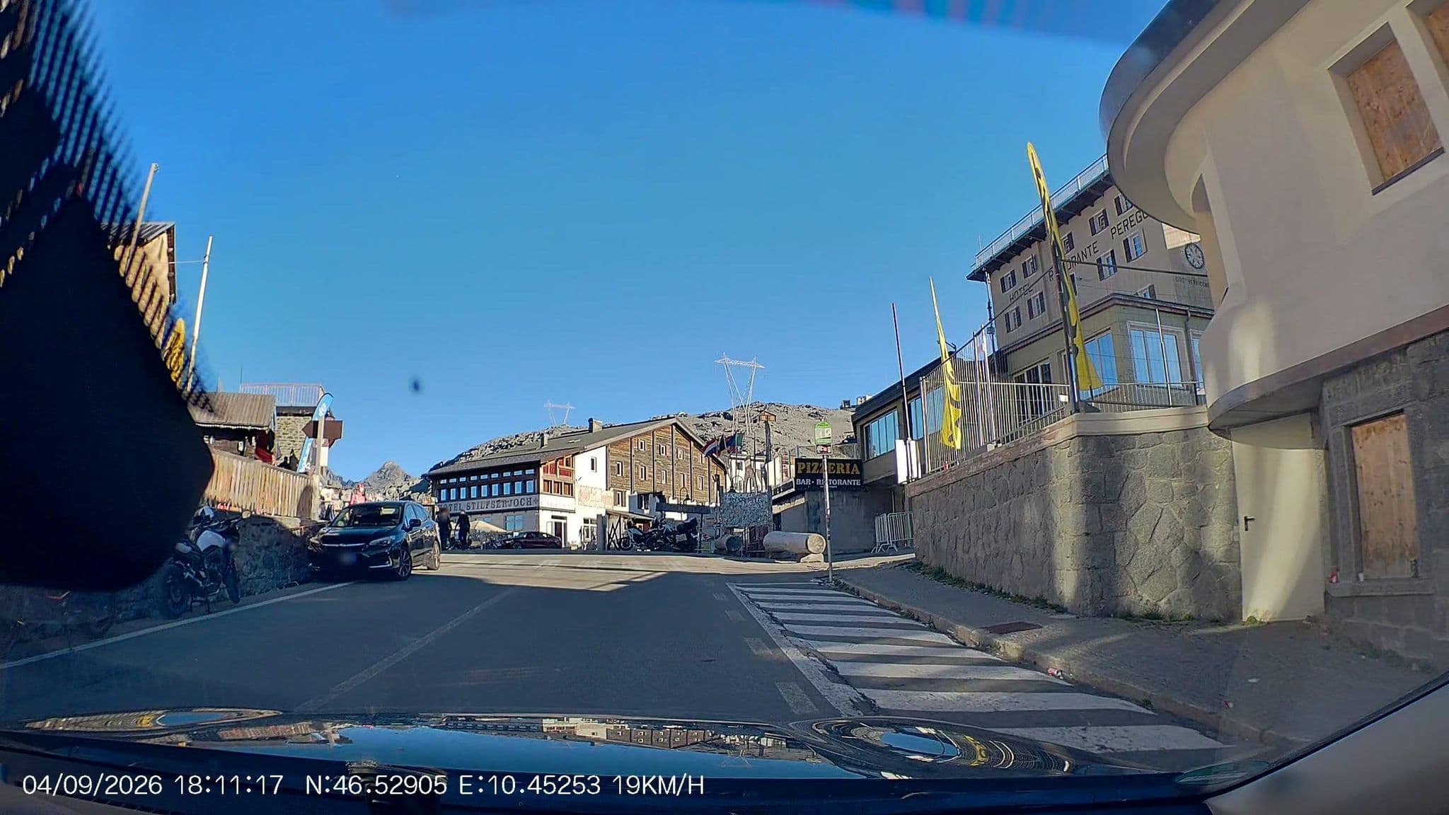 Street view near Hotel Perego, San Nicolò — © AR88 (CC BY-SA · Mapillary)