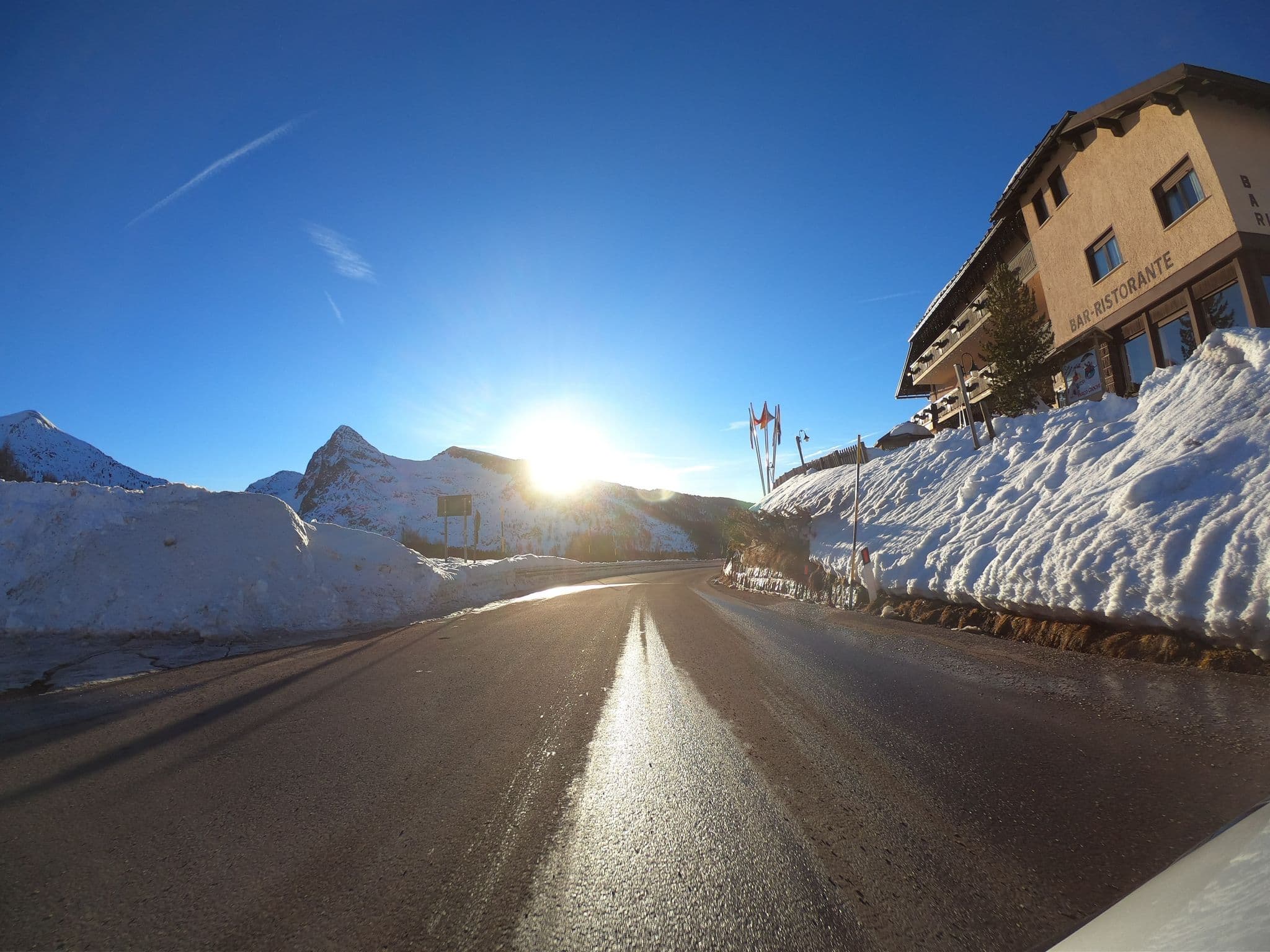 Street view near Hotel Venezia, Pie' Falcade — © chrisbeddow (CC BY-SA · Mapillary)