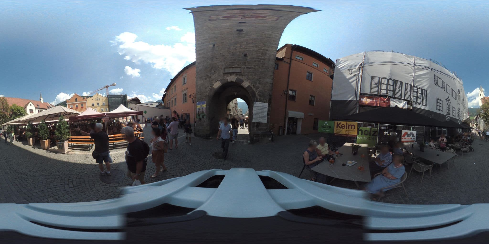 Street view near Schwarzer Adler, Vipiteno — © giubar (CC BY-SA · Mapillary)