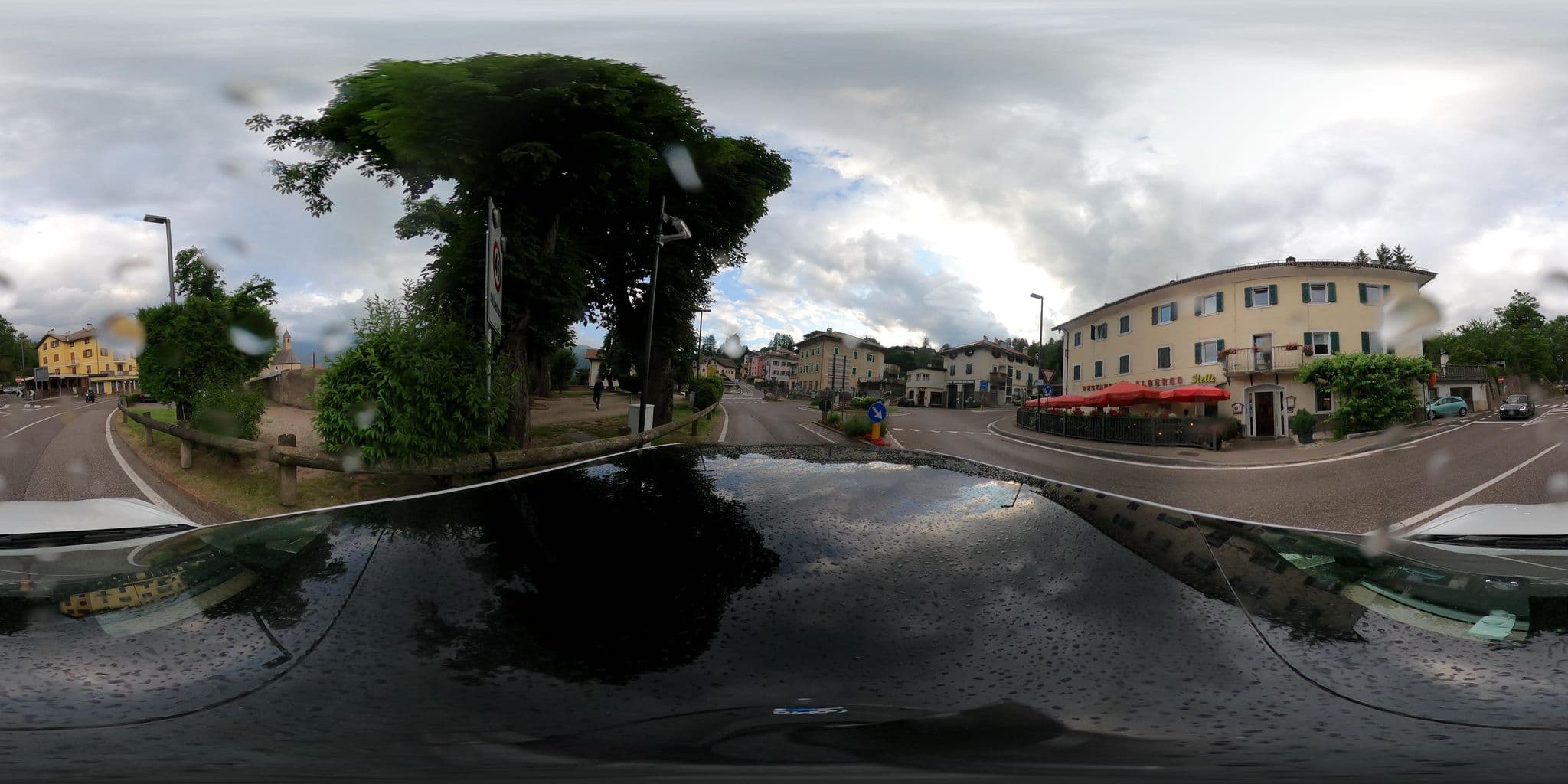 Street view near Albergo Ristorante Stella, Cavalese — © peterleth (CC BY-SA · Mapillary)
