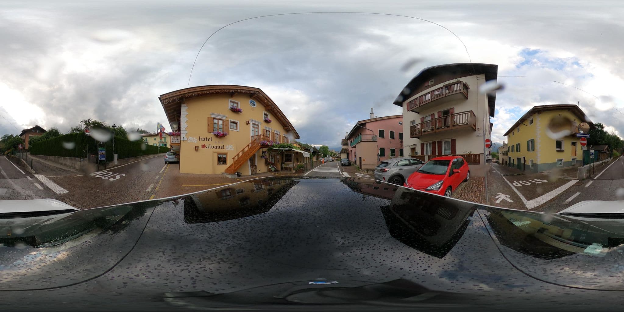 Street view near Hotel La Stua, Cavalese — © peterleth (CC BY-SA · Mapillary)
