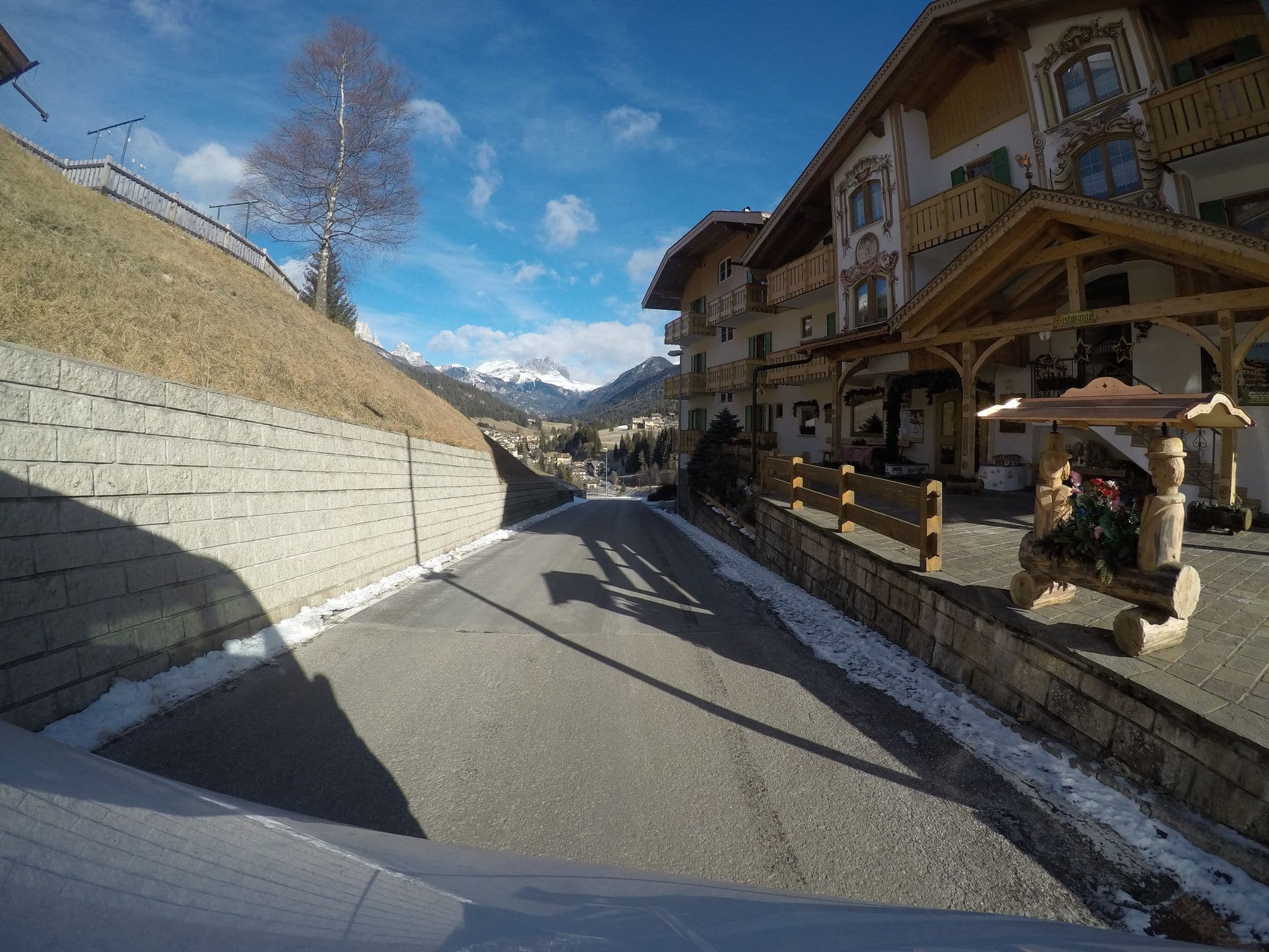 Street view near Hotel Latemar, Moena — © chrisbeddow (CC BY-SA · Mapillary)