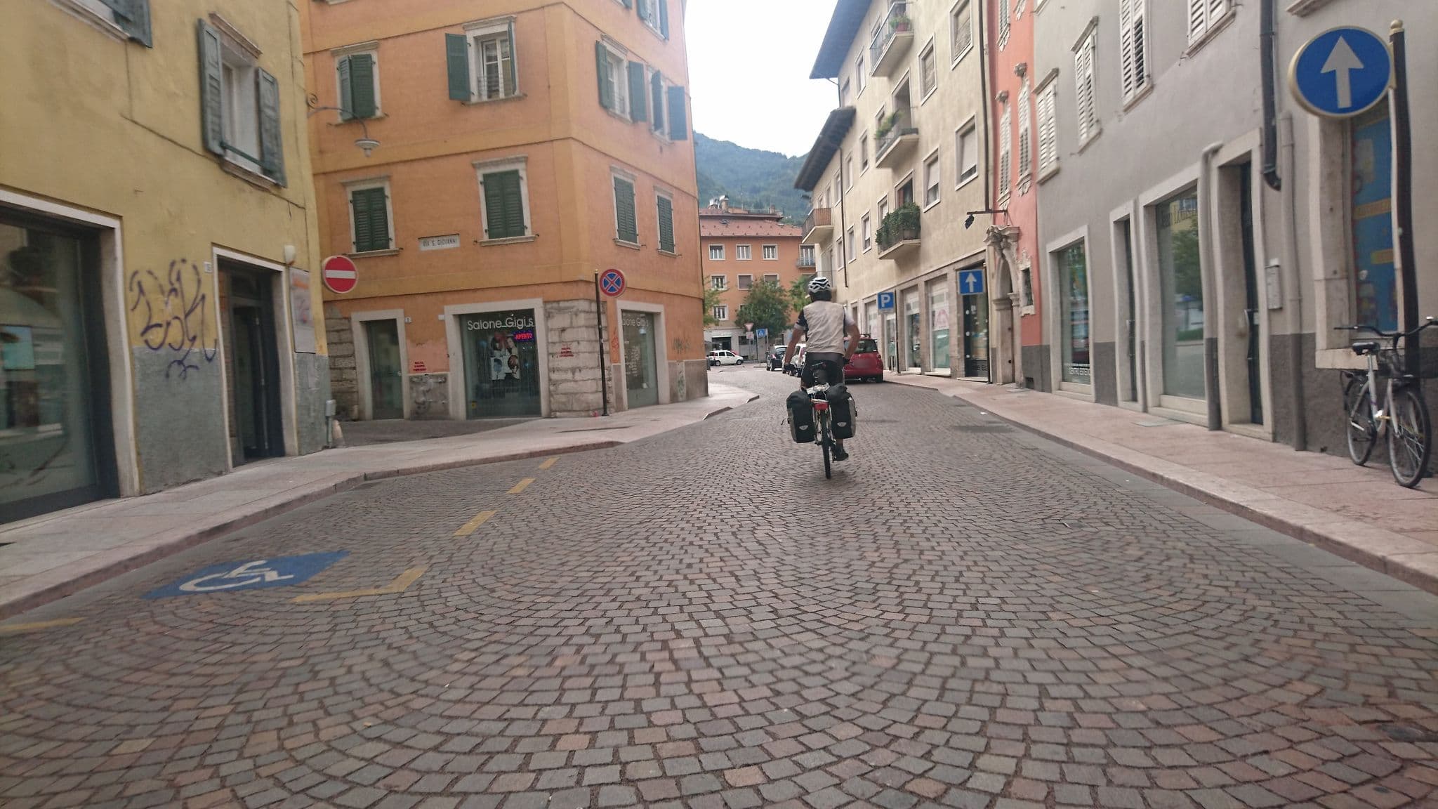 Street view near B&B Eden, Trento — © voschix (CC BY-SA · Mapillary)