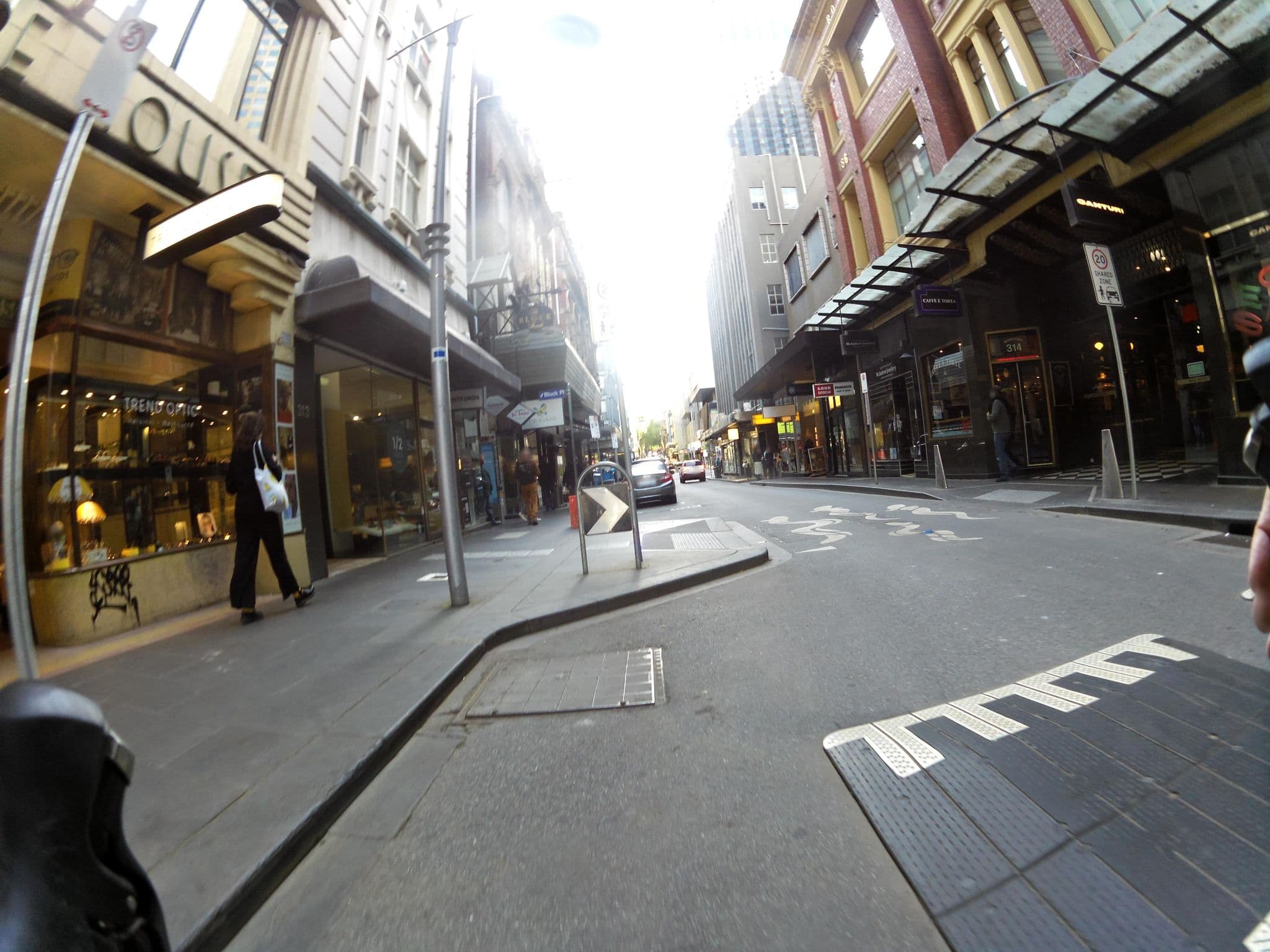 Street view near Holiday Inn Bourke Street Mall, Melbourne — © skillsy (CC BY-SA · Mapillary)