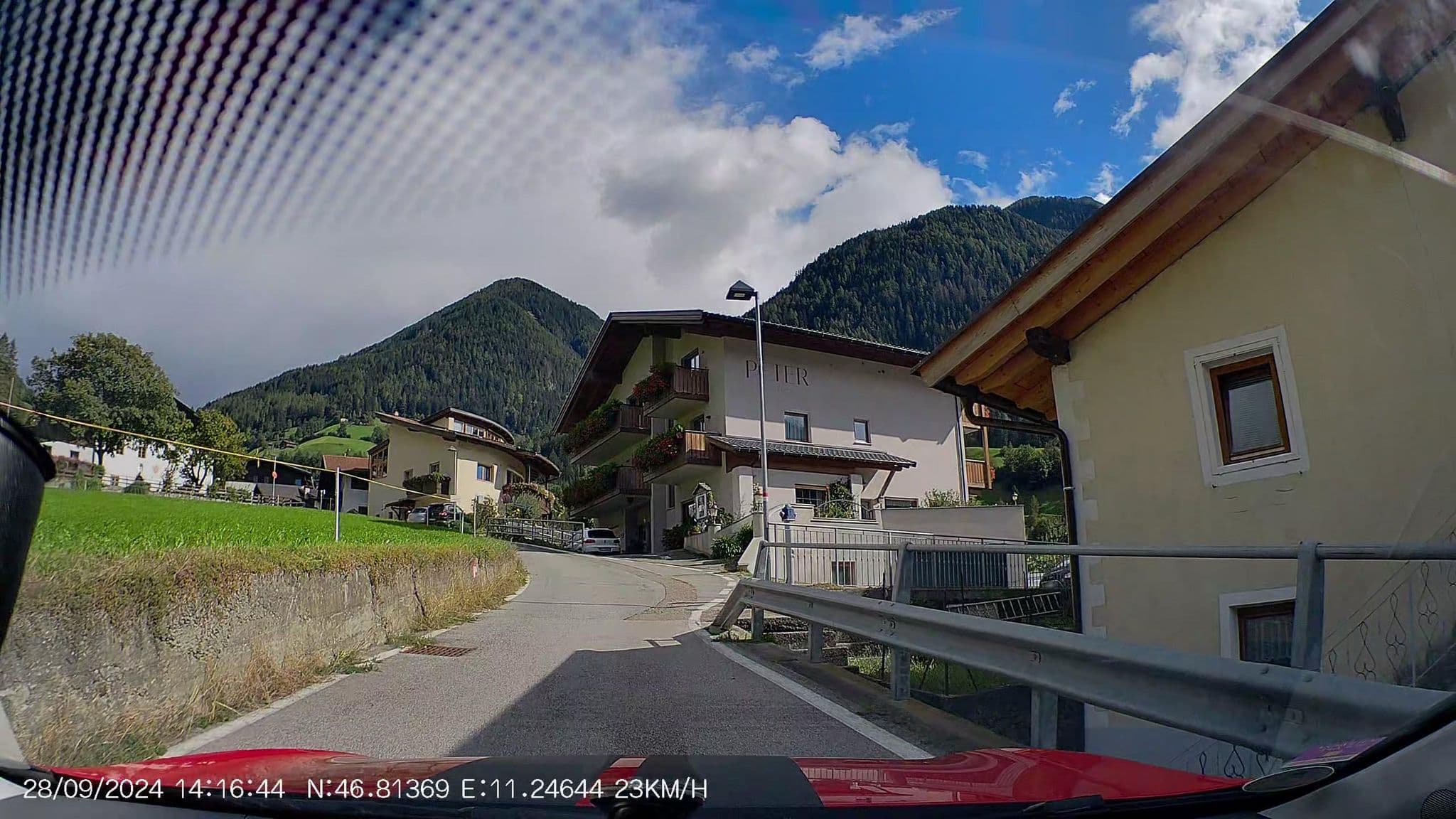 Street view near Gasthof Peter, San Leonardo in Passiria — © AR88 (CC BY-SA · Mapillary)