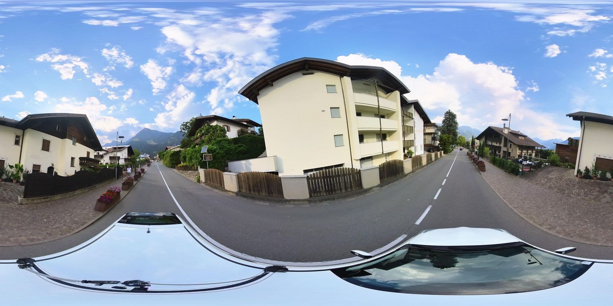 Street view near Hotel Alpenhof, Tirolo