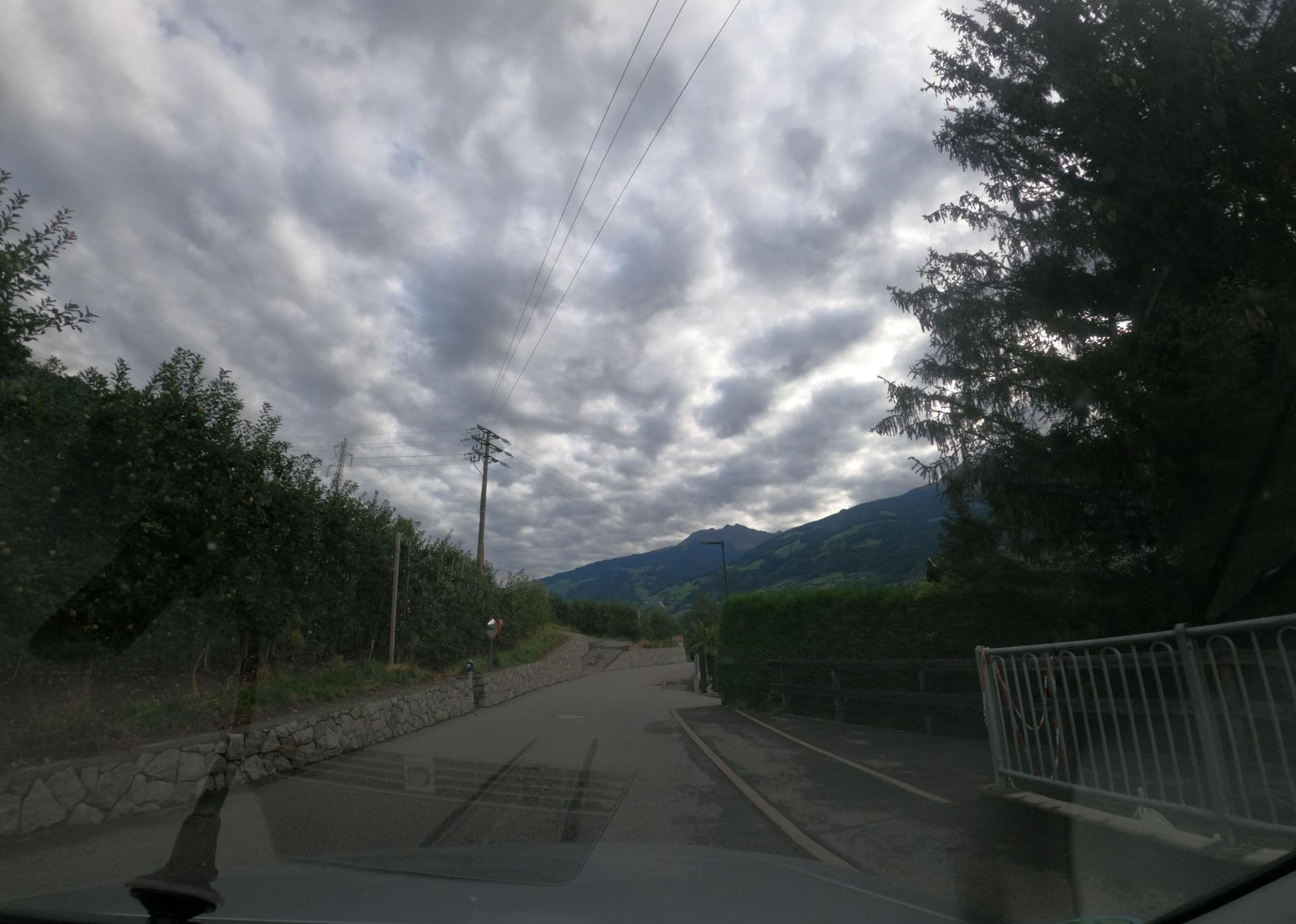 Street view near Hotel Brunnhofer, Tirolo