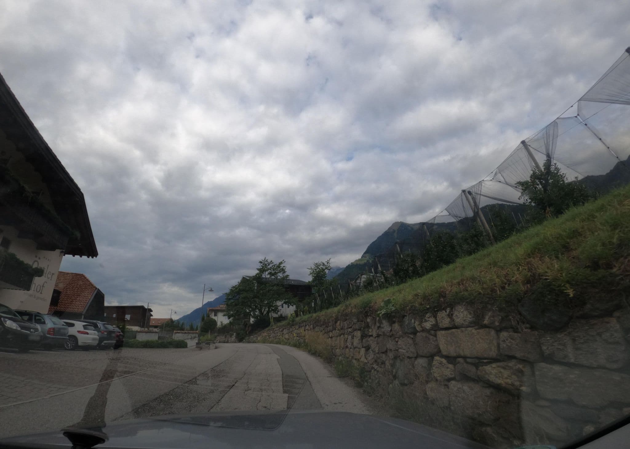 Street view near Hotel Örtlerhof, Tirolo