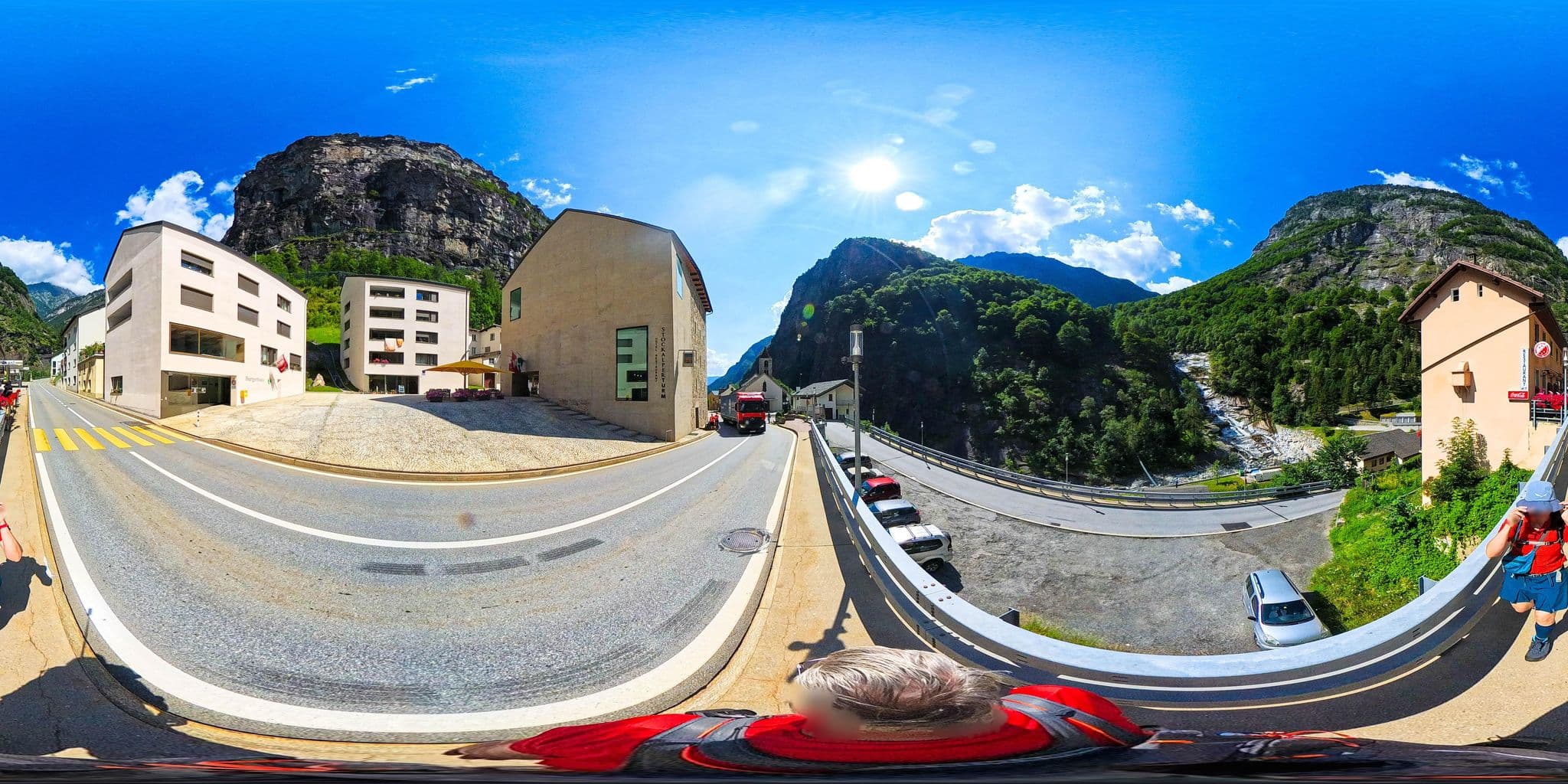 Street view near Hotel Restaurant Stockalperturm, Varzo — © Hol_Ger (CC BY-SA · Mapillary)
