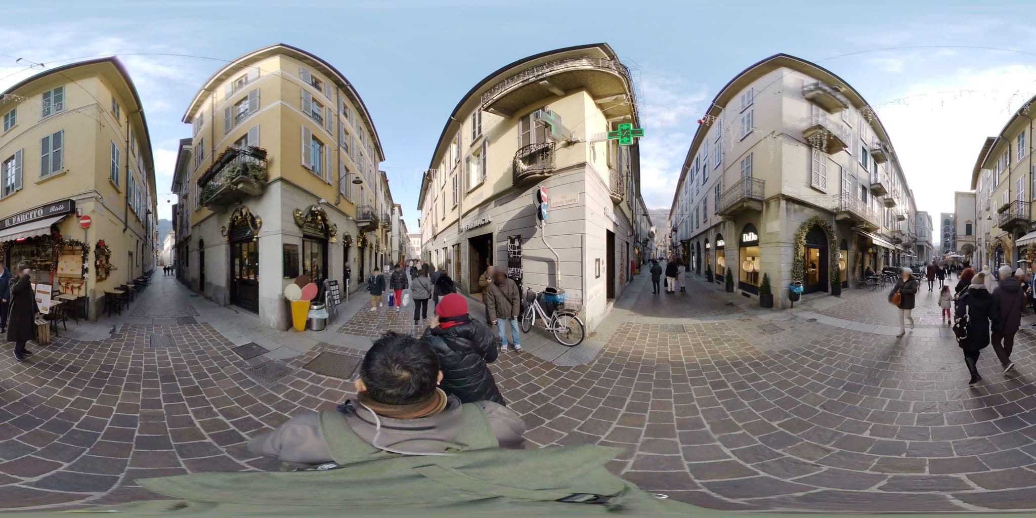 Street view near Bed&Breakfast Storico Regina, Como — © mapconcierge (CC BY-SA · Mapillary)