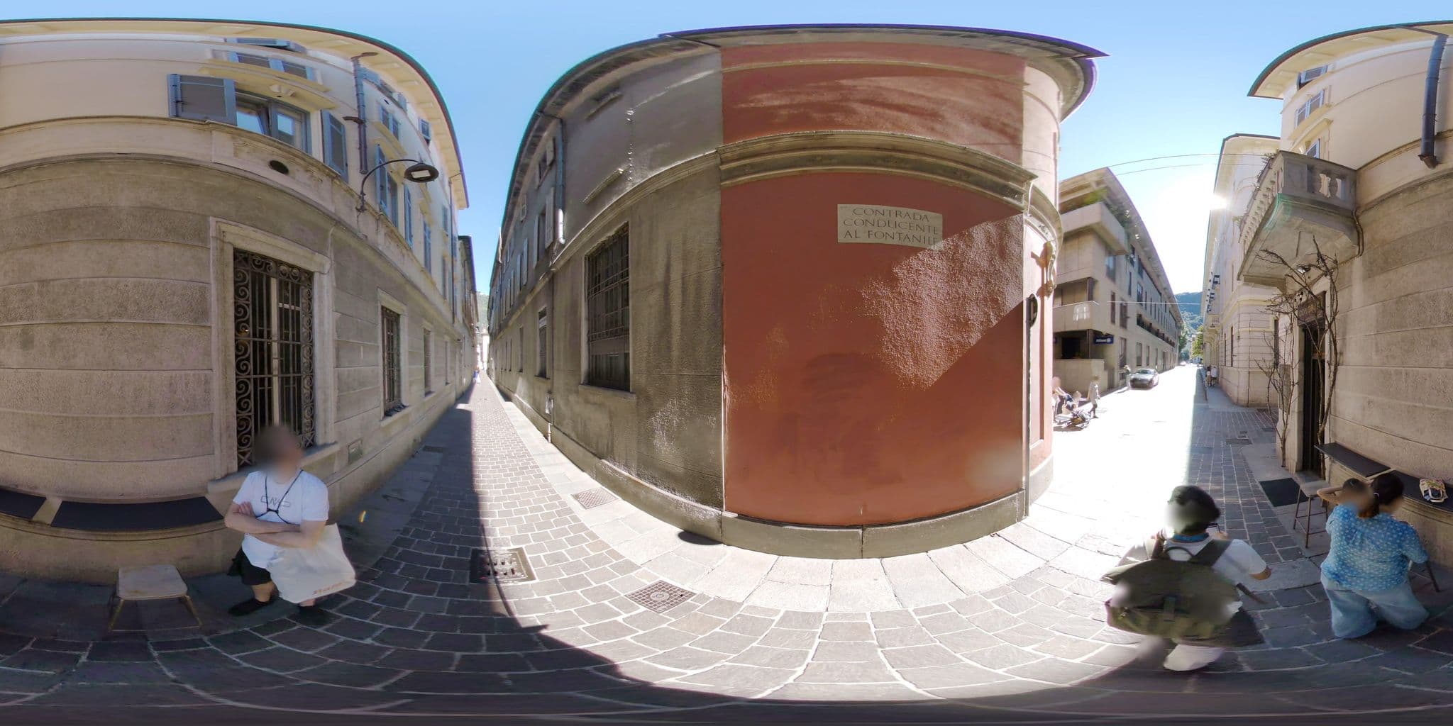 Street view near B&B Volta, Como — © mapconcierge (CC BY-SA · Mapillary)