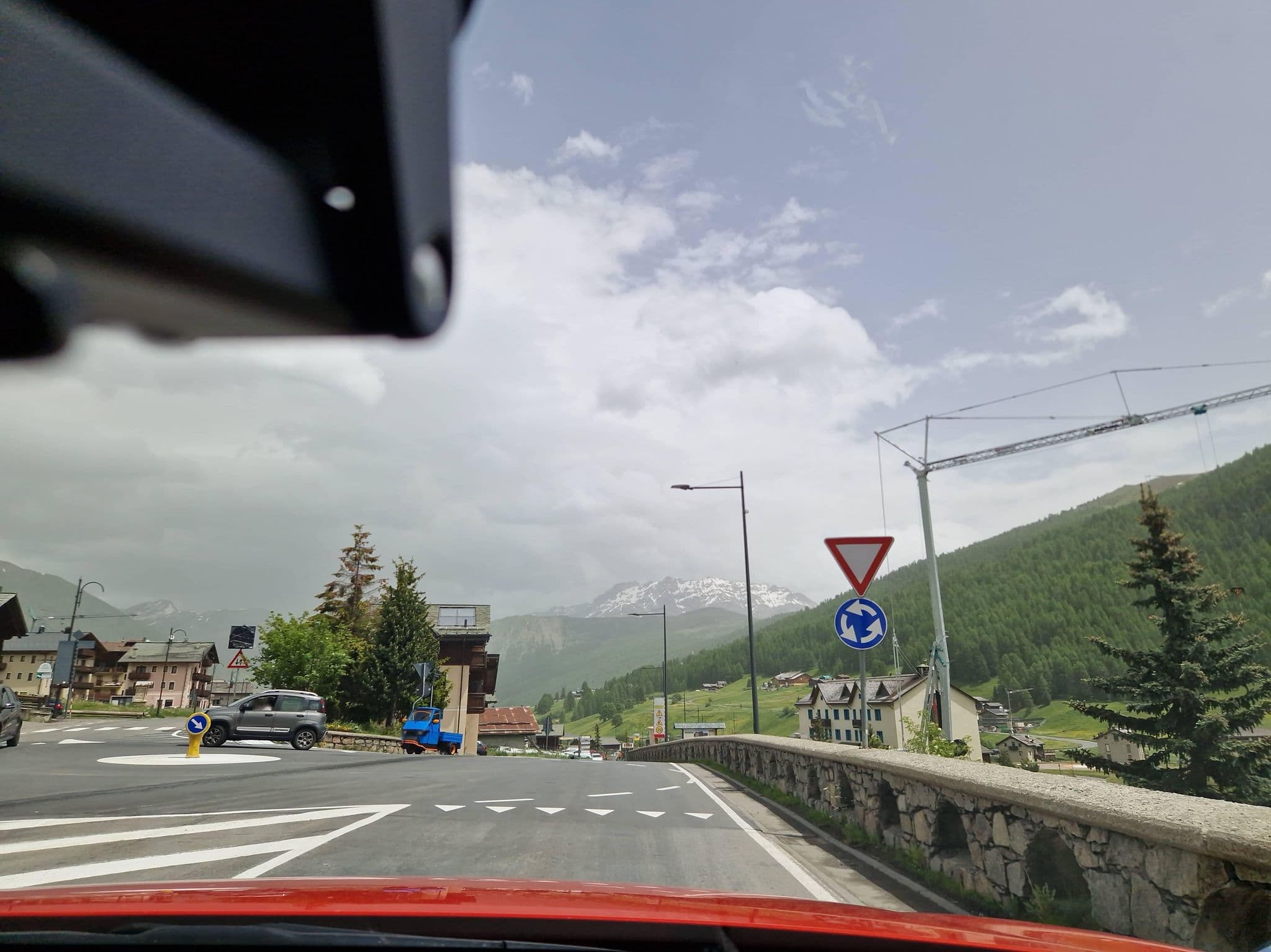 Street view near San Giovanni, Livigno