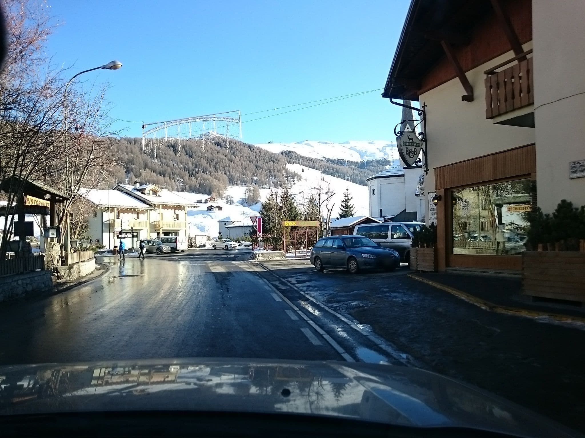 Street view near Engadina B&B, Livigno