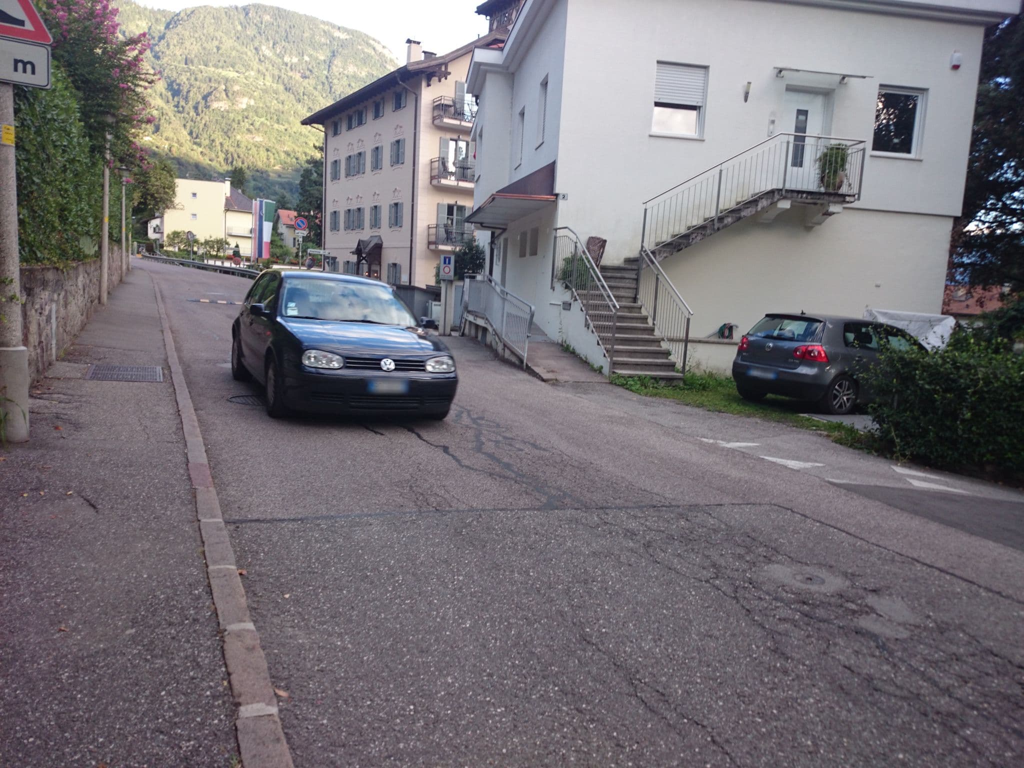 Street view near Hapimag, Merano — © ebel (CC BY-SA · Mapillary)