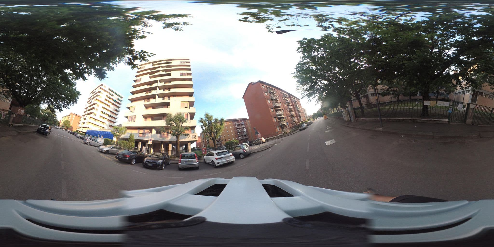 Street view near Alle Torri Rooms, Verona — © giubar (CC BY-SA · Mapillary)