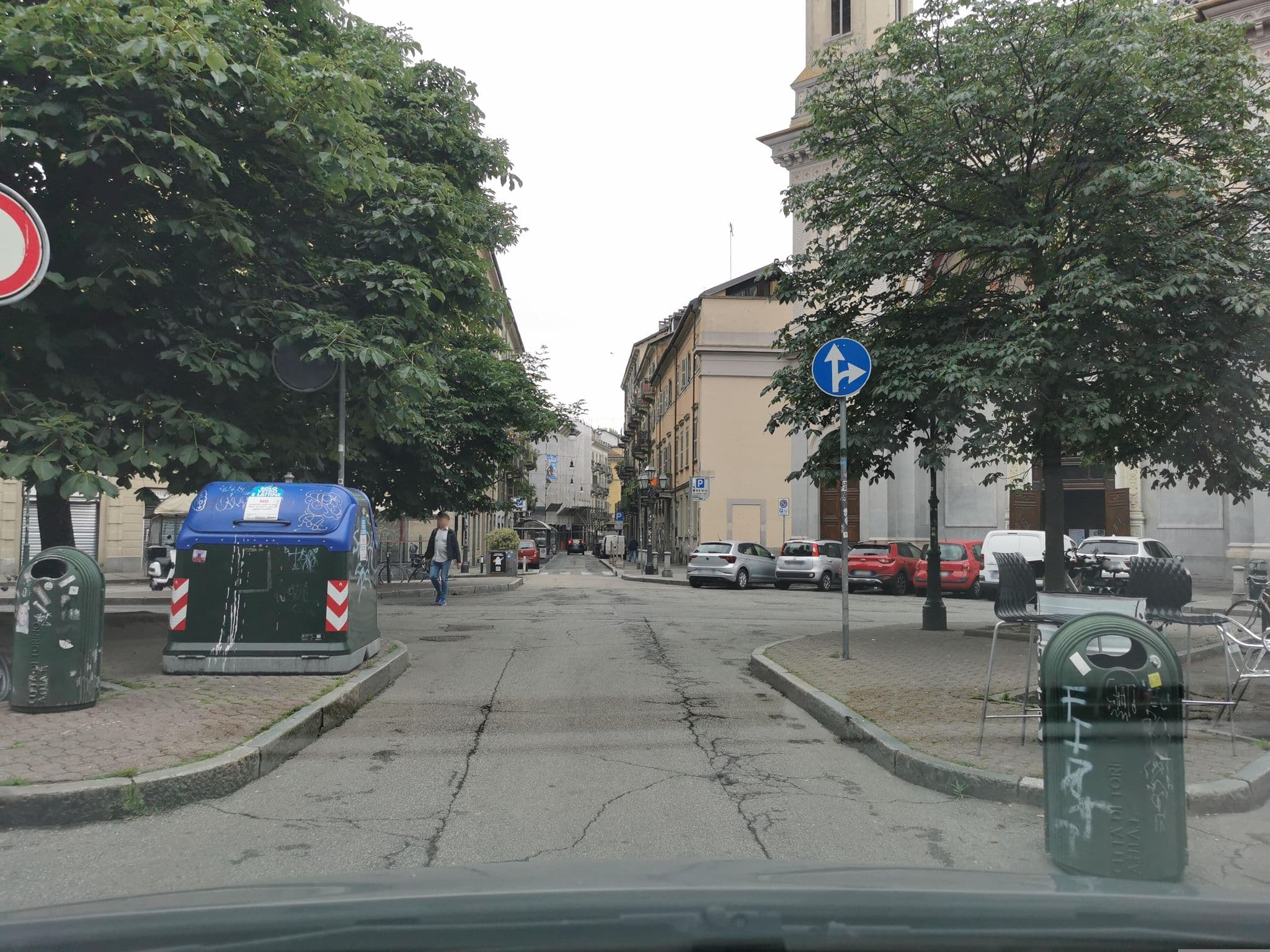 Street view near Maison Saluzzo, San Salvario — © canfe (CC BY-SA · Mapillary)