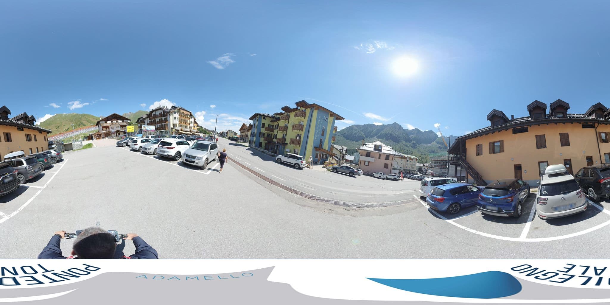 Street view near Hotel- Ristorante La Torretta & Wellness Il Cirmolo, Ponte di Legno — © federicodebetto (CC BY-SA · Mapillary)
