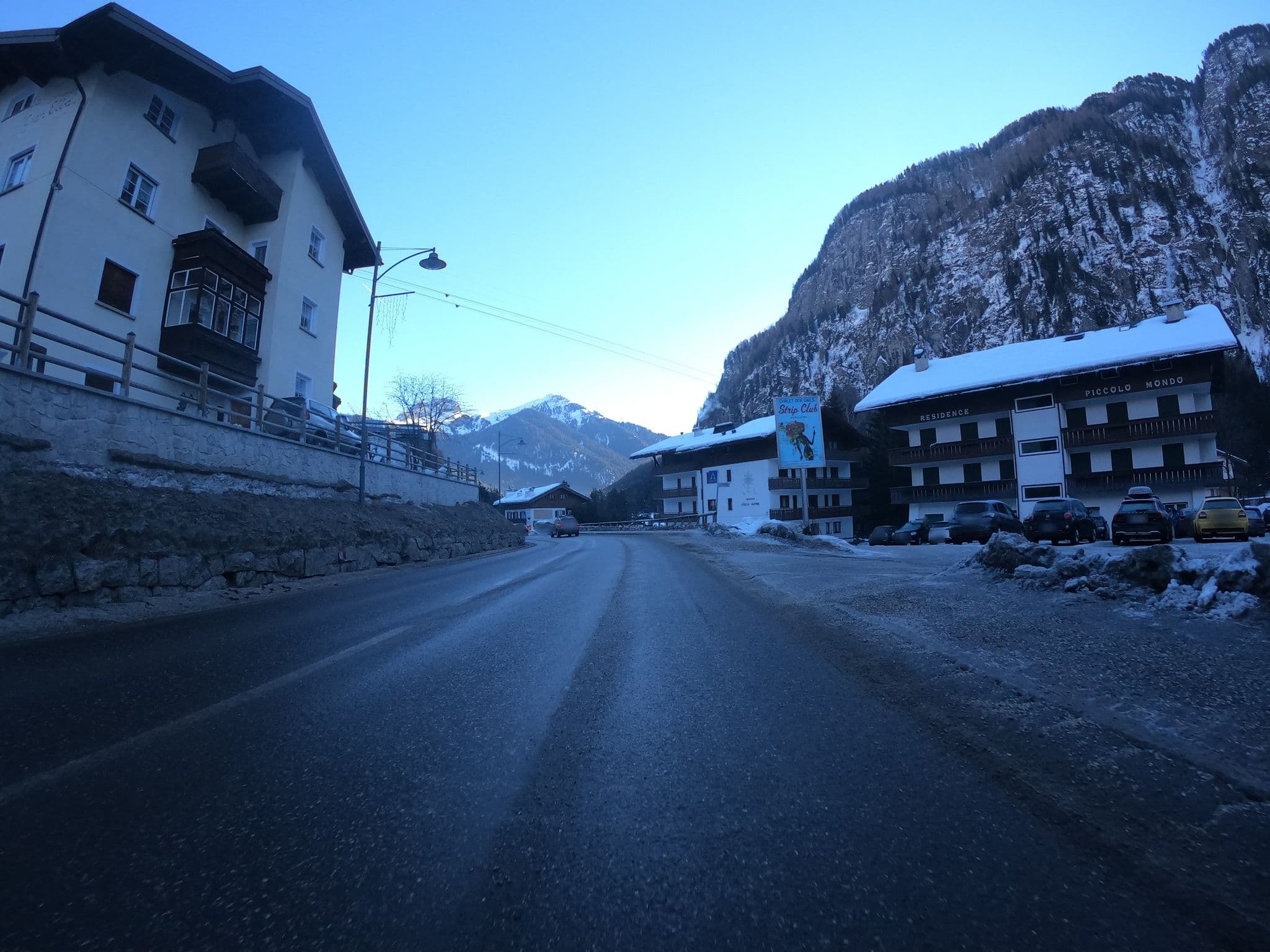 Street view near Ladina, Canazei