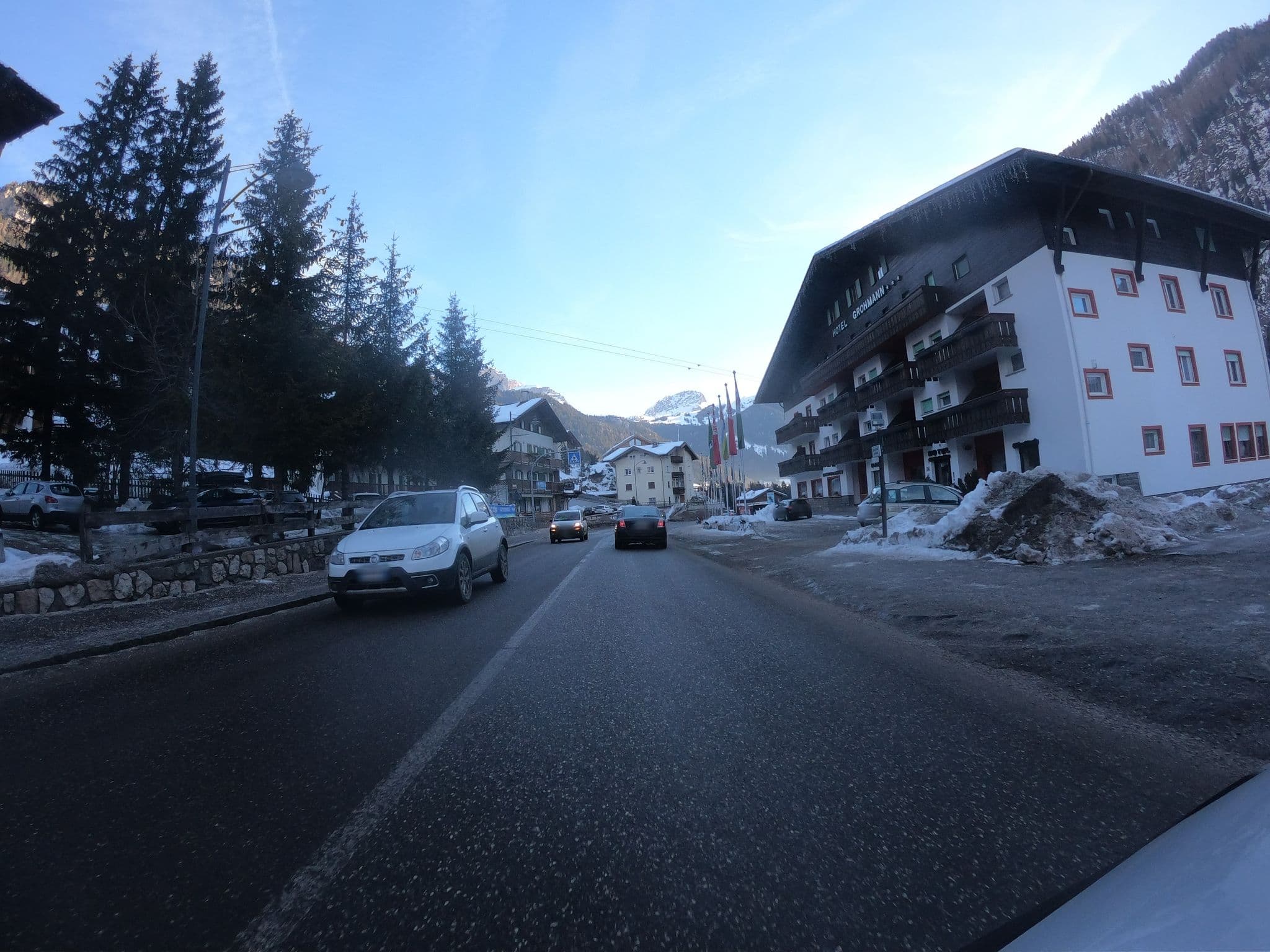 Street view near Grohmann, Canazei