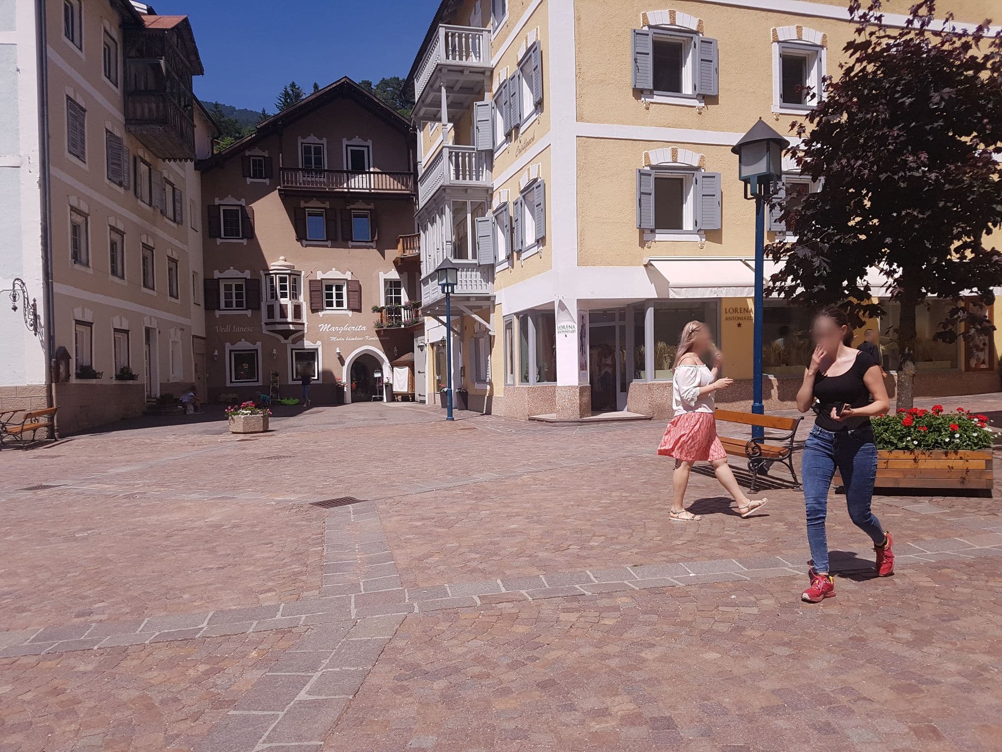 Street view near Hotel Maria, Ortisei