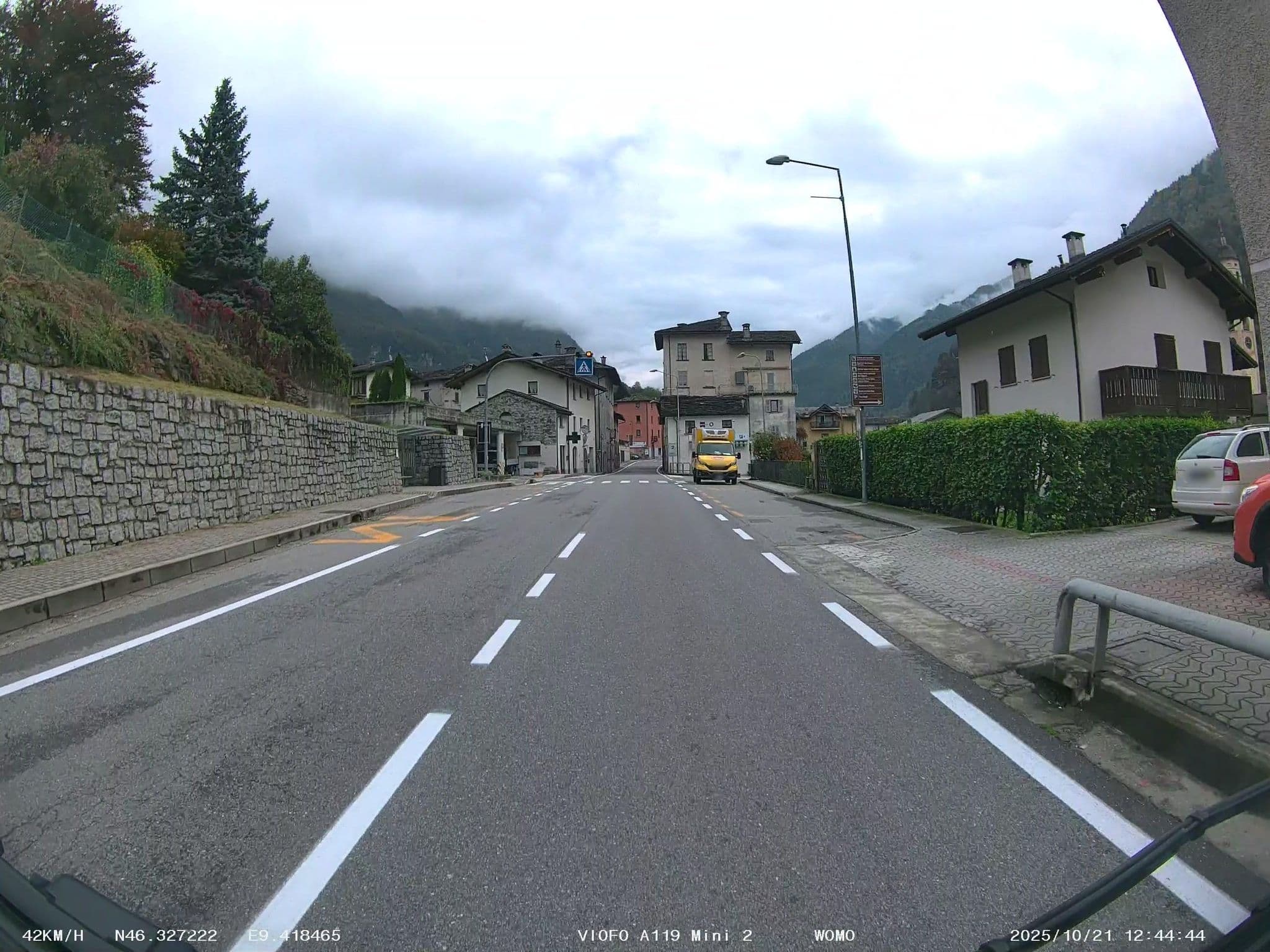 Street view near Hotel Piuro, Piuro — © soulcover (CC BY-SA · Mapillary)