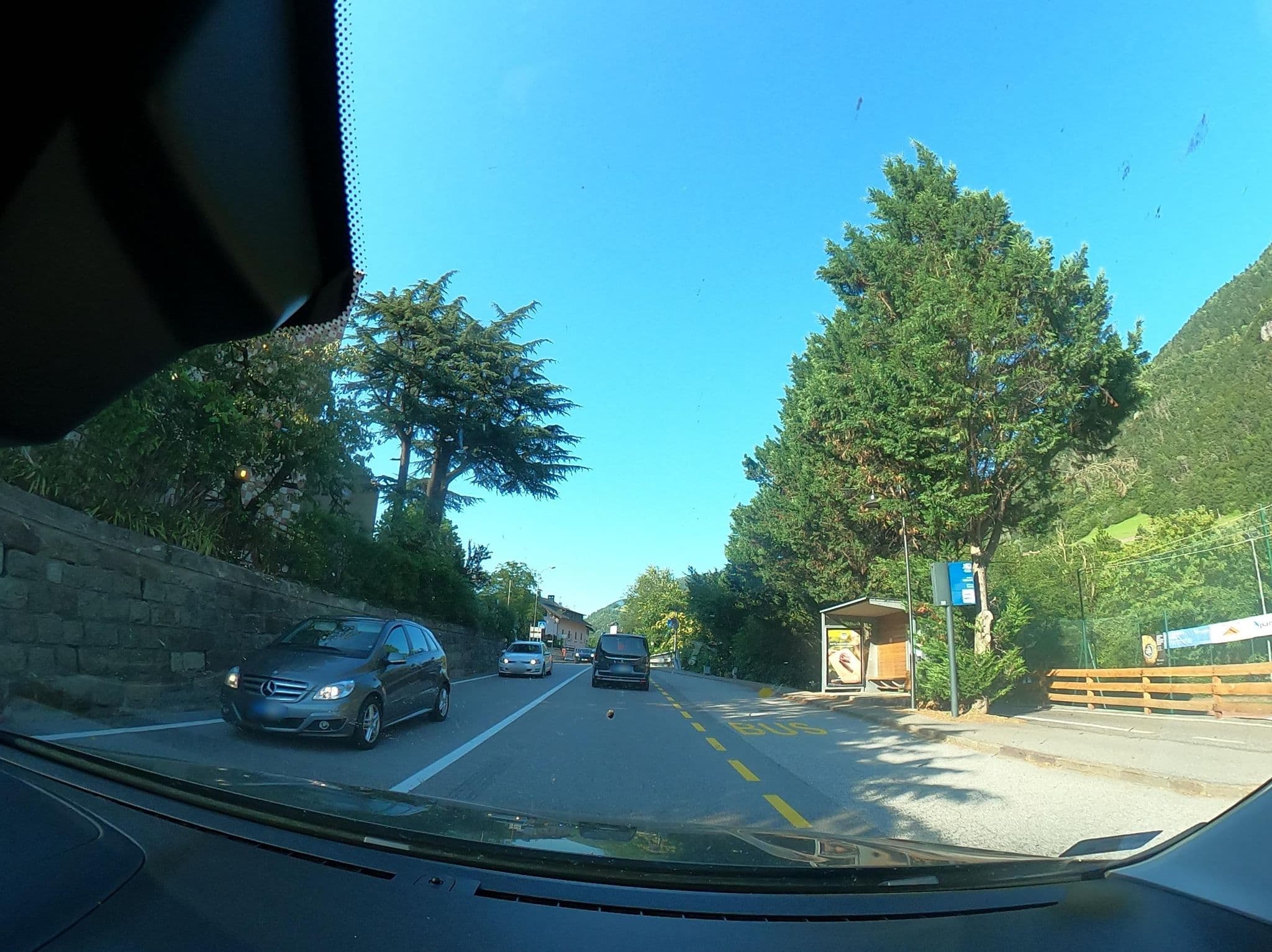 Street view near Pension Schloss Friedburg, Barbiano - Barbian — © vst (CC BY-SA · Mapillary)
