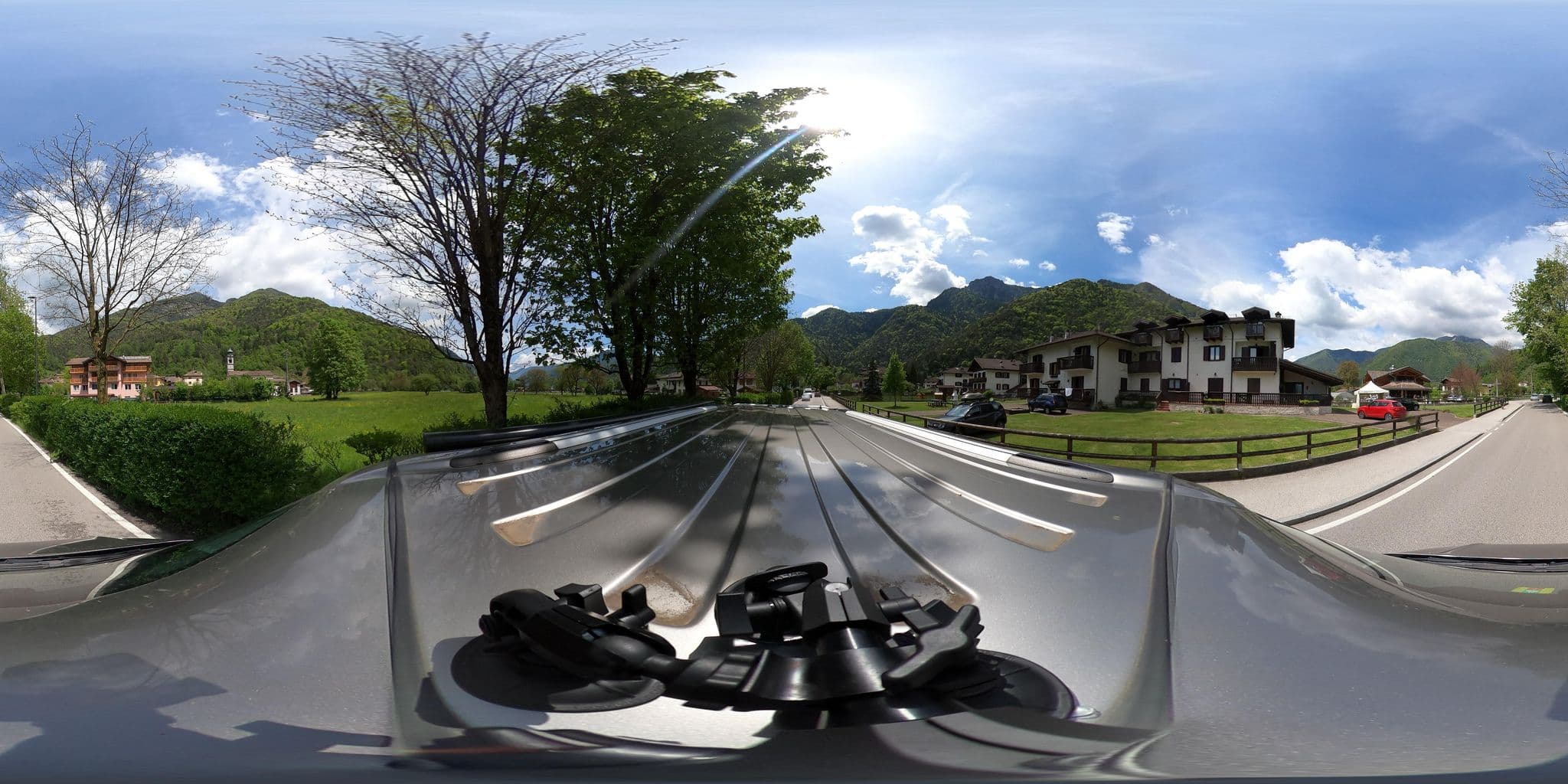 Street view near Casa Enrico, Molina di Ledro