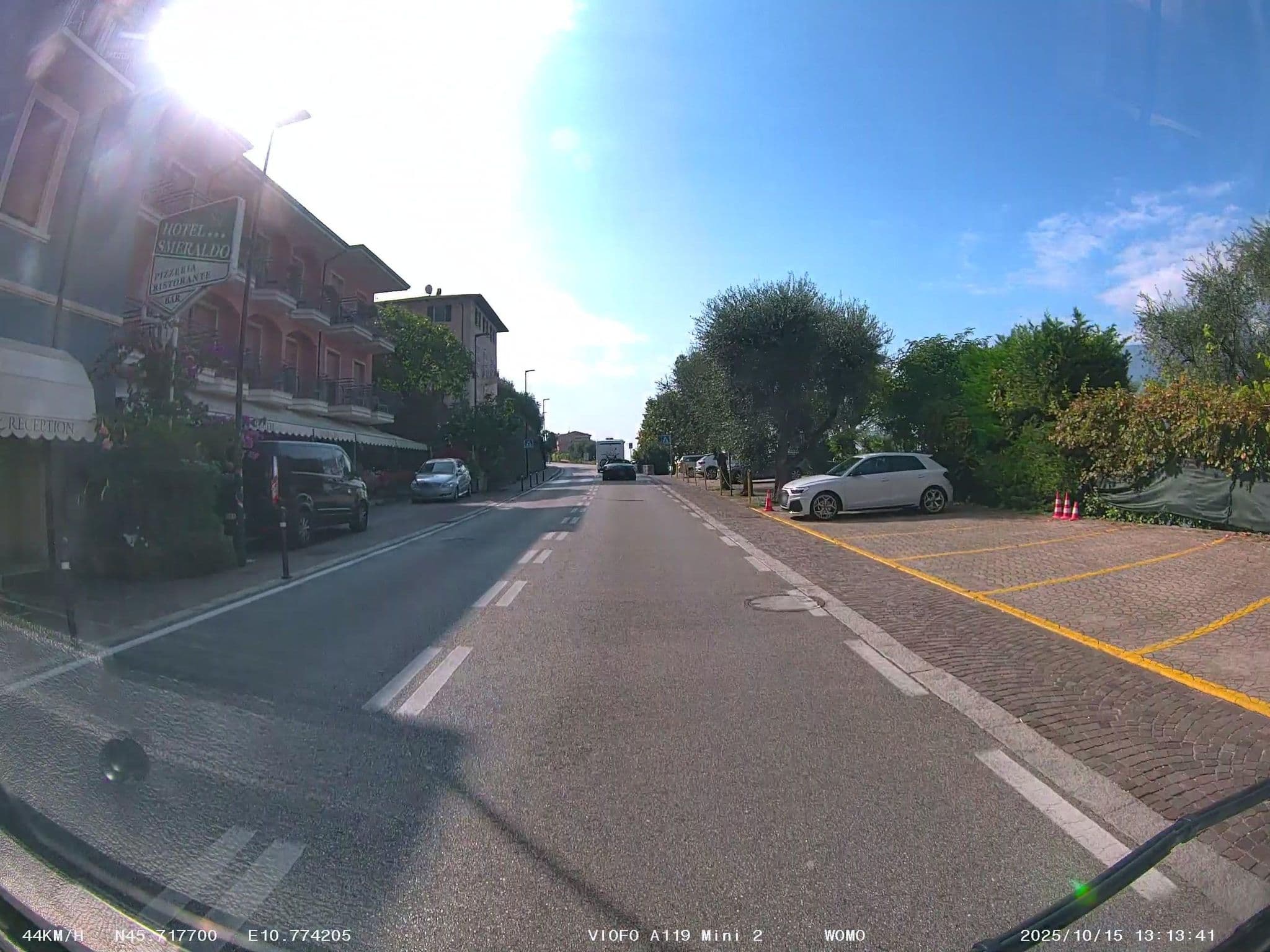 Street view near Hotel Smeraldo, Magugnano — © soulcover (CC BY-SA · Mapillary)